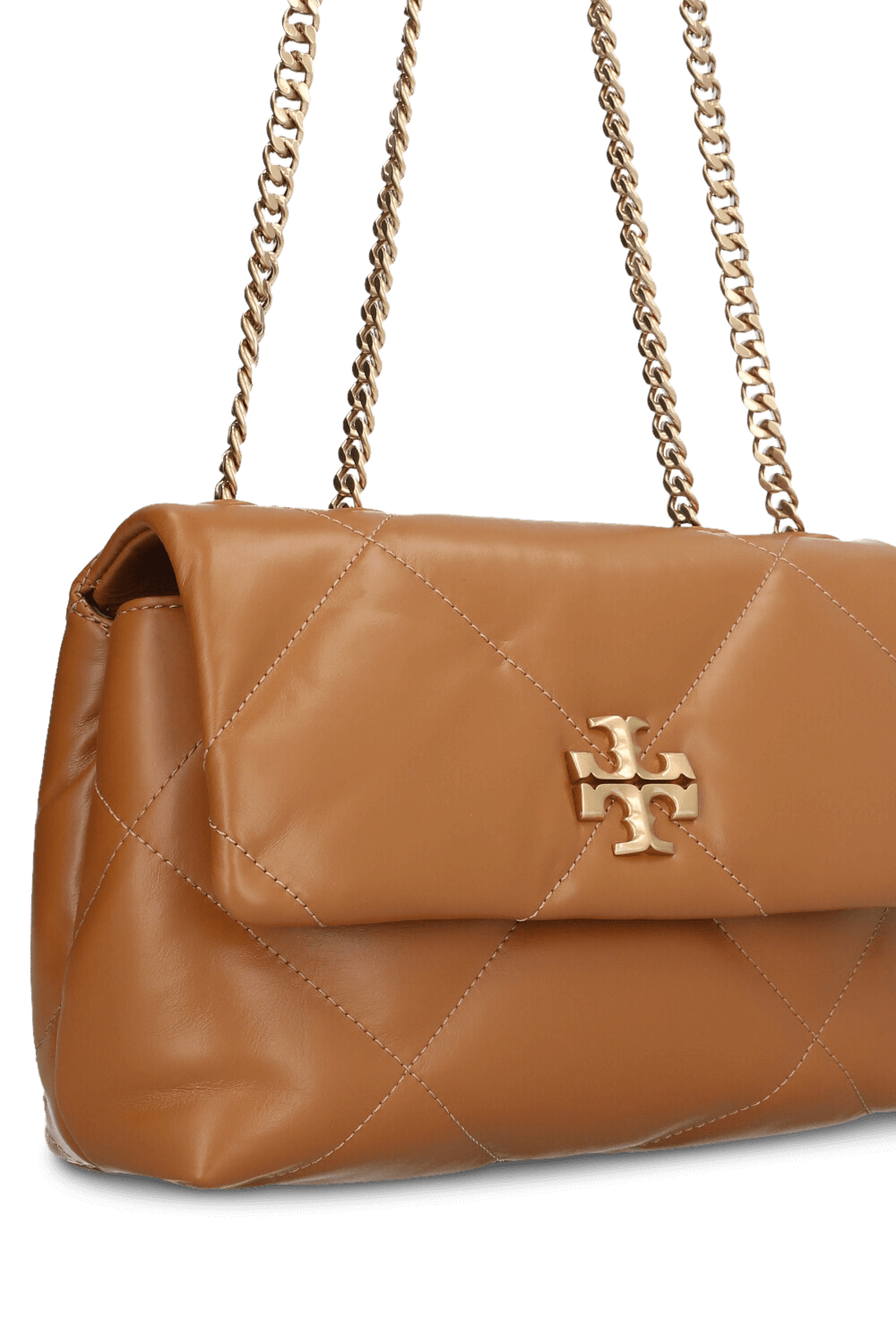 תמונת תקריב של תיק כתף קירה יהלום סמול TORY BURCH