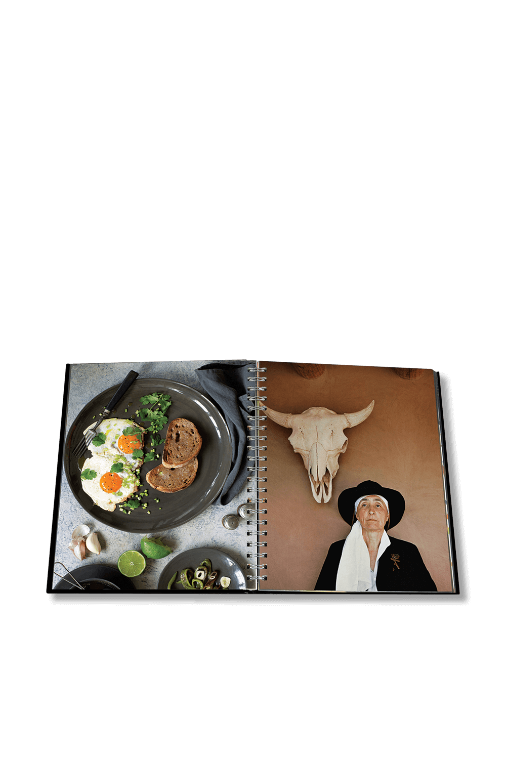 תמונת פנים של ארוחת ערב עם ג'ורג'יה אוקיף