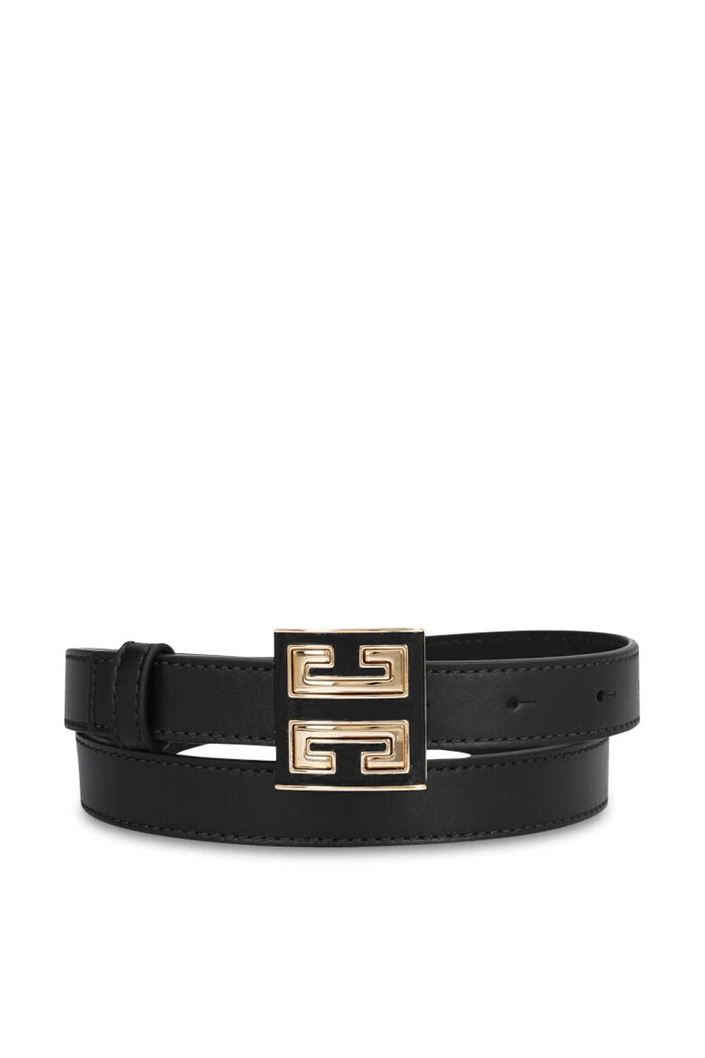 תמונה קידמית של חגורת עור GIVENCHY