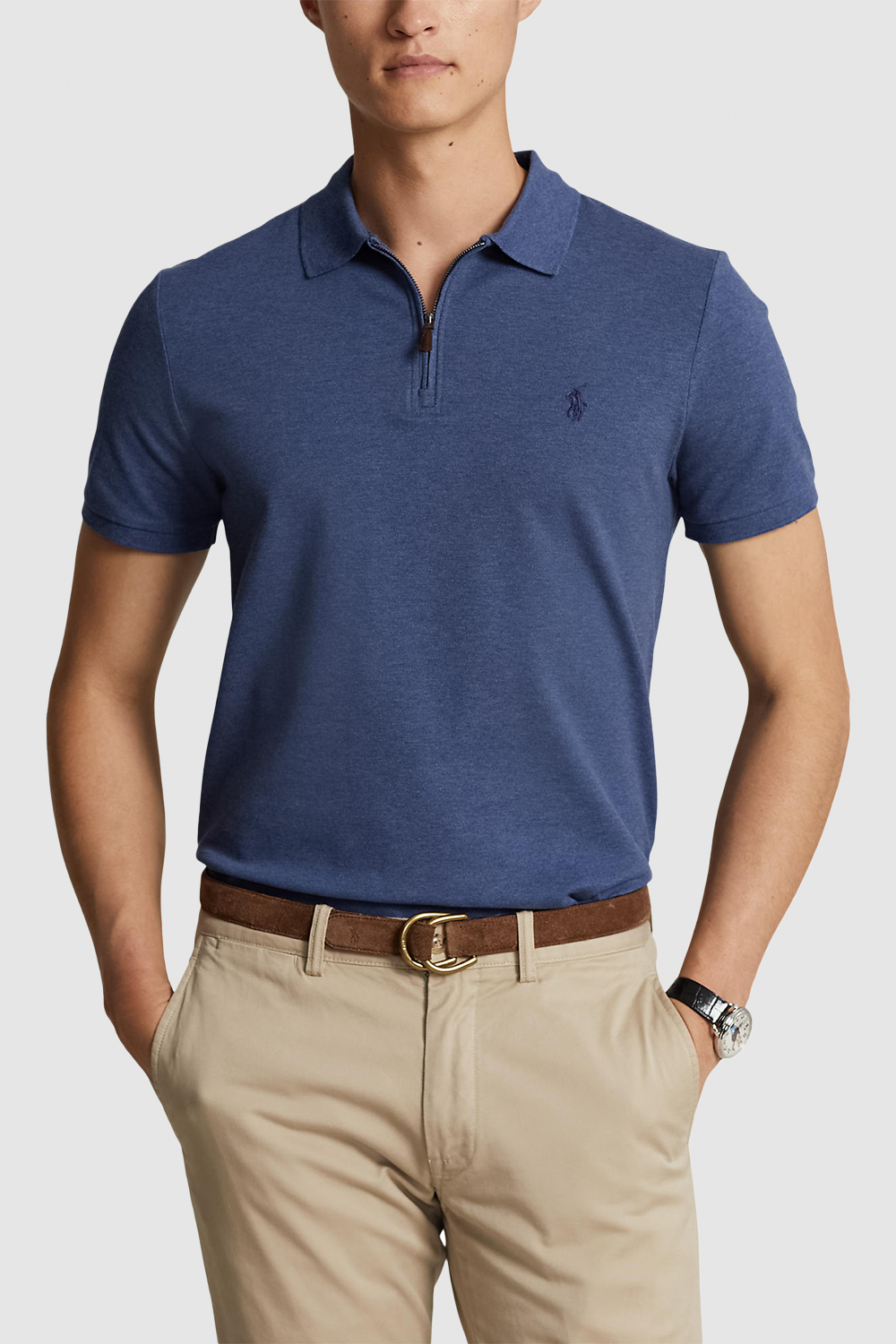 תמונת דוגמן קידמית של חולצת פולו קצרה POLO RALPH LAUREN
