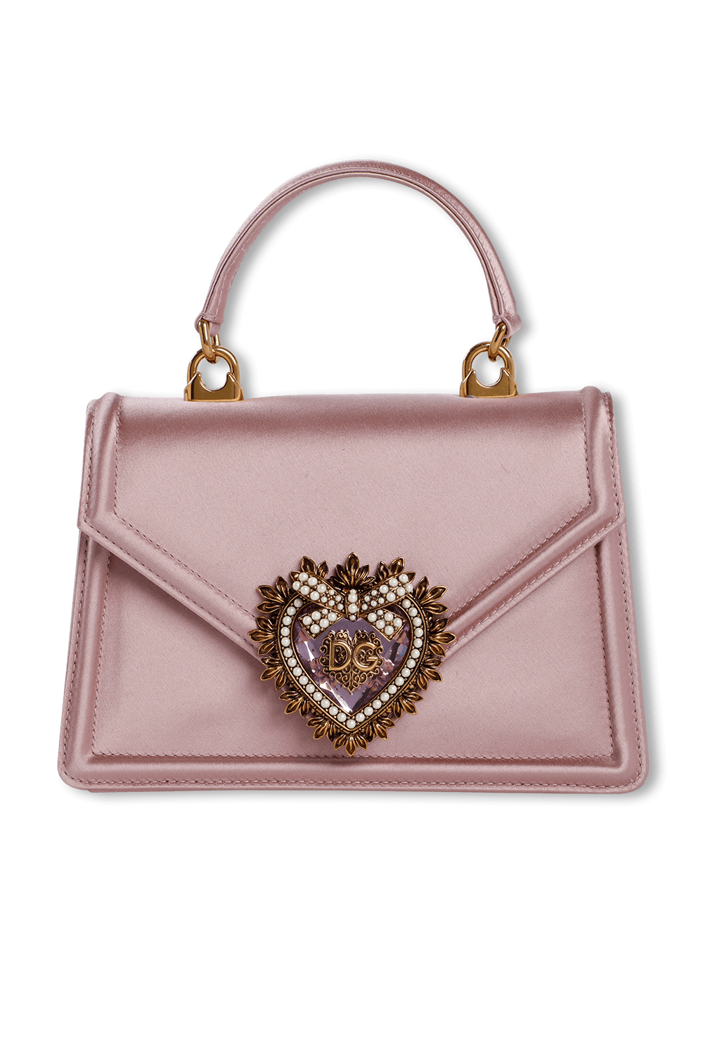 תמונה קידמית של Devotion Small Bag in Rosa DOLCE & GABBANA