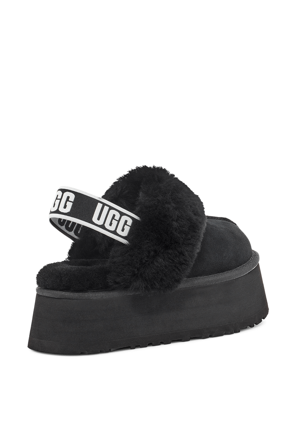 תמונת תקריב של נעלי פלאפ סלינג בק UGG