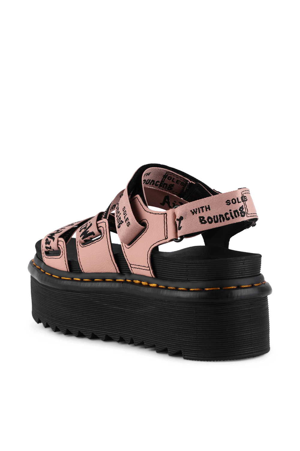 תמונה אחורית של סנדלי פלטפורמה קימבר DR.MARTENS