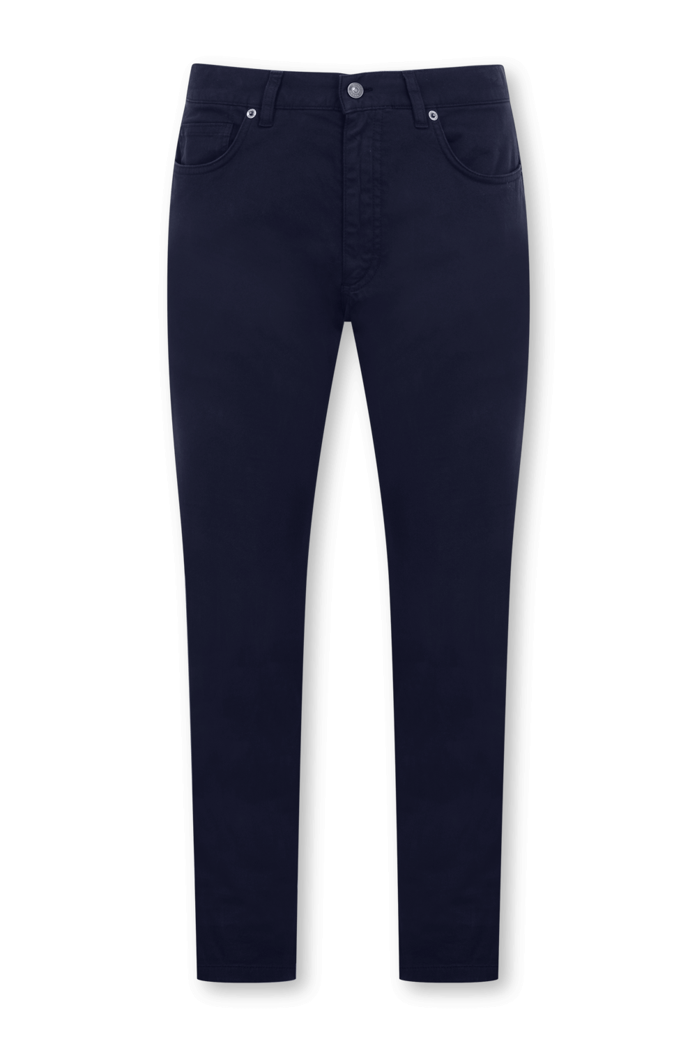 תמונה קידמית של מכנסי ג'ינס בגזרת סלים ZEGNA
