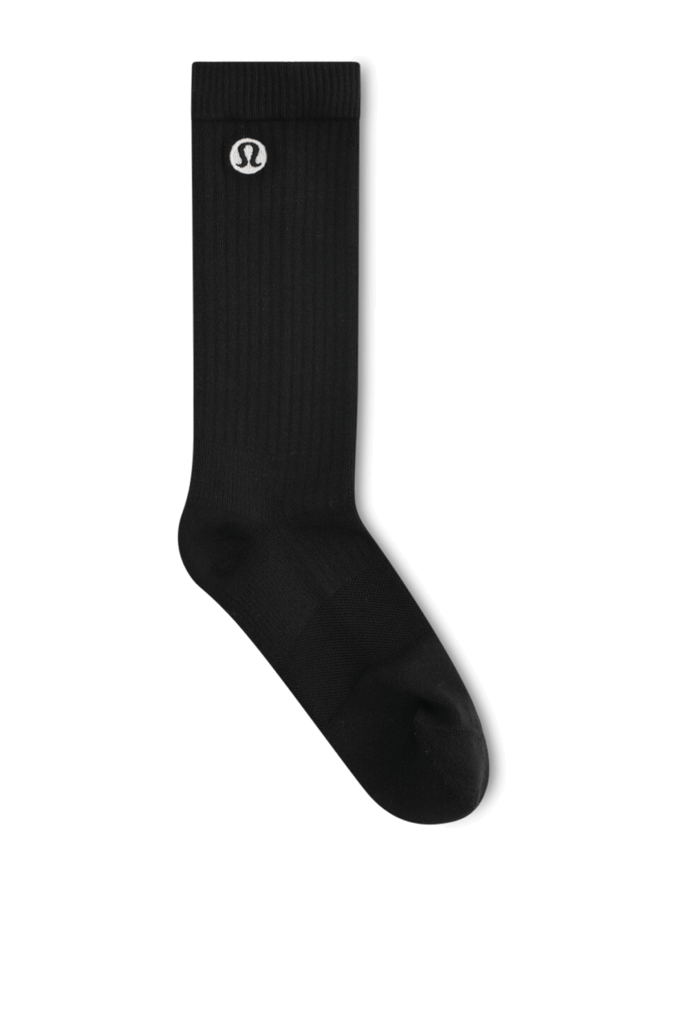 תמונה אחורית של Daily Stride Ribbed Crew Sock LULULEMON