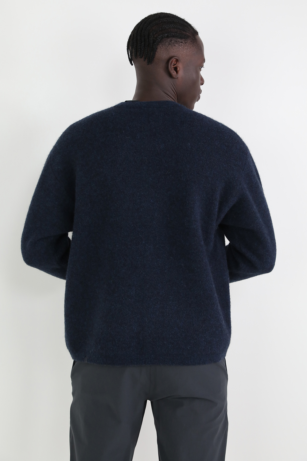 תמונת דוגמן אחורית של Alpaca Wool-Blend Crewneck Sweater LULULEMON