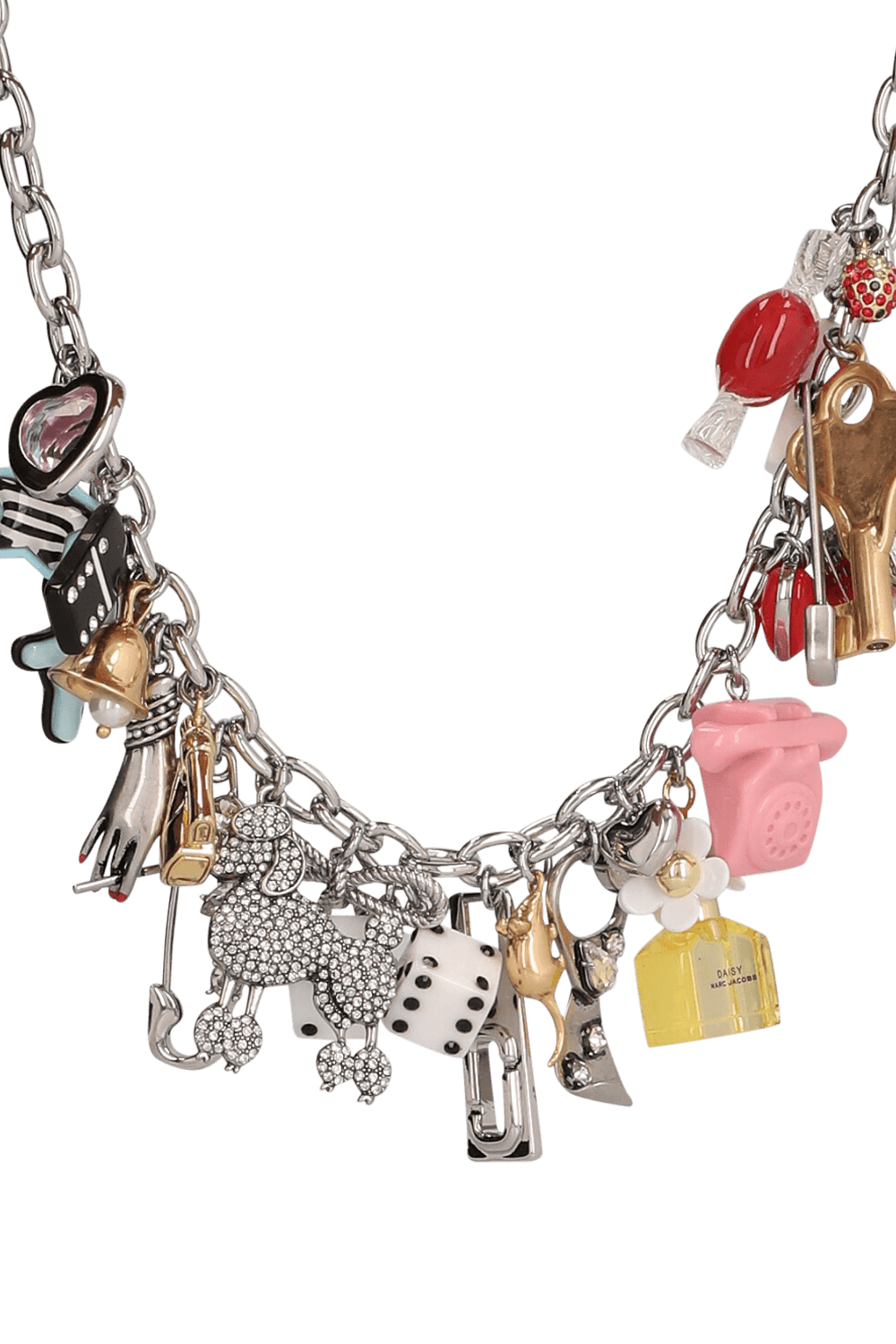תמונה אחורית של שרשרת צ'ארם סטייטמנט MARC JACOBS