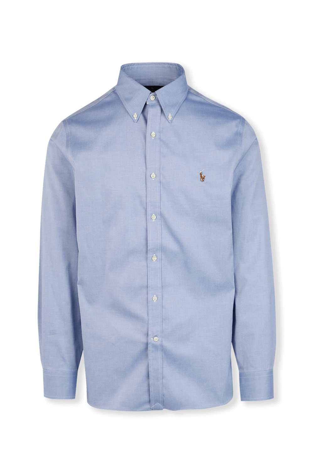 תמונה קידמית של חולצה קלאסית מכופתרת בתכלת POLO RALPH LAUREN