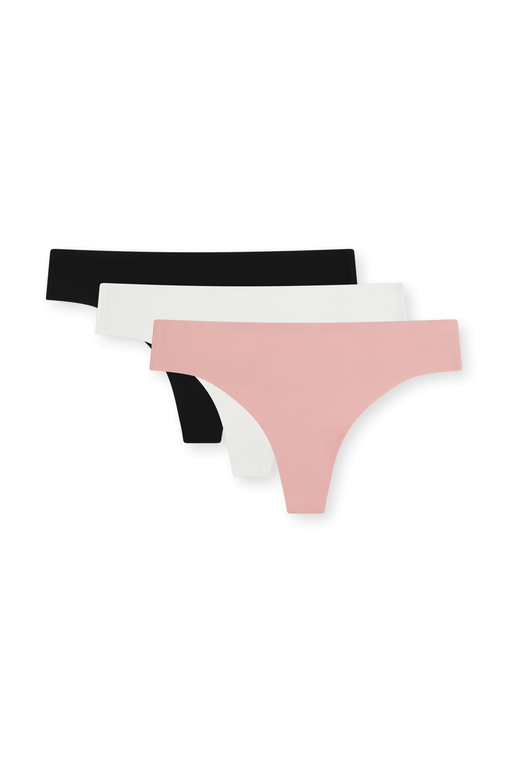 תמונה קידמית של InvisiWear Thong Underwear - 3 Pack