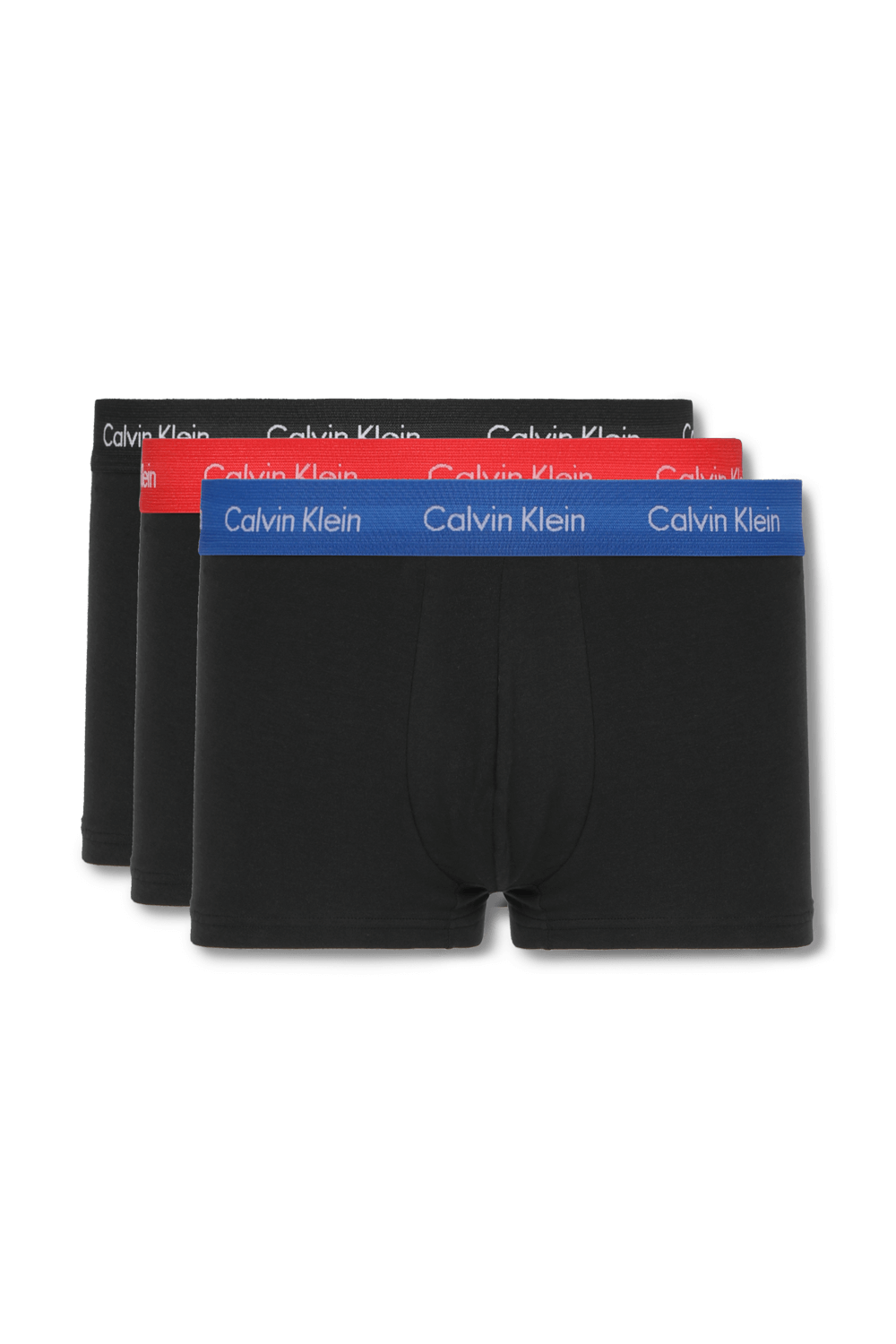 3 Pack Low Rise Trunks in Black CALVIN KLEIN