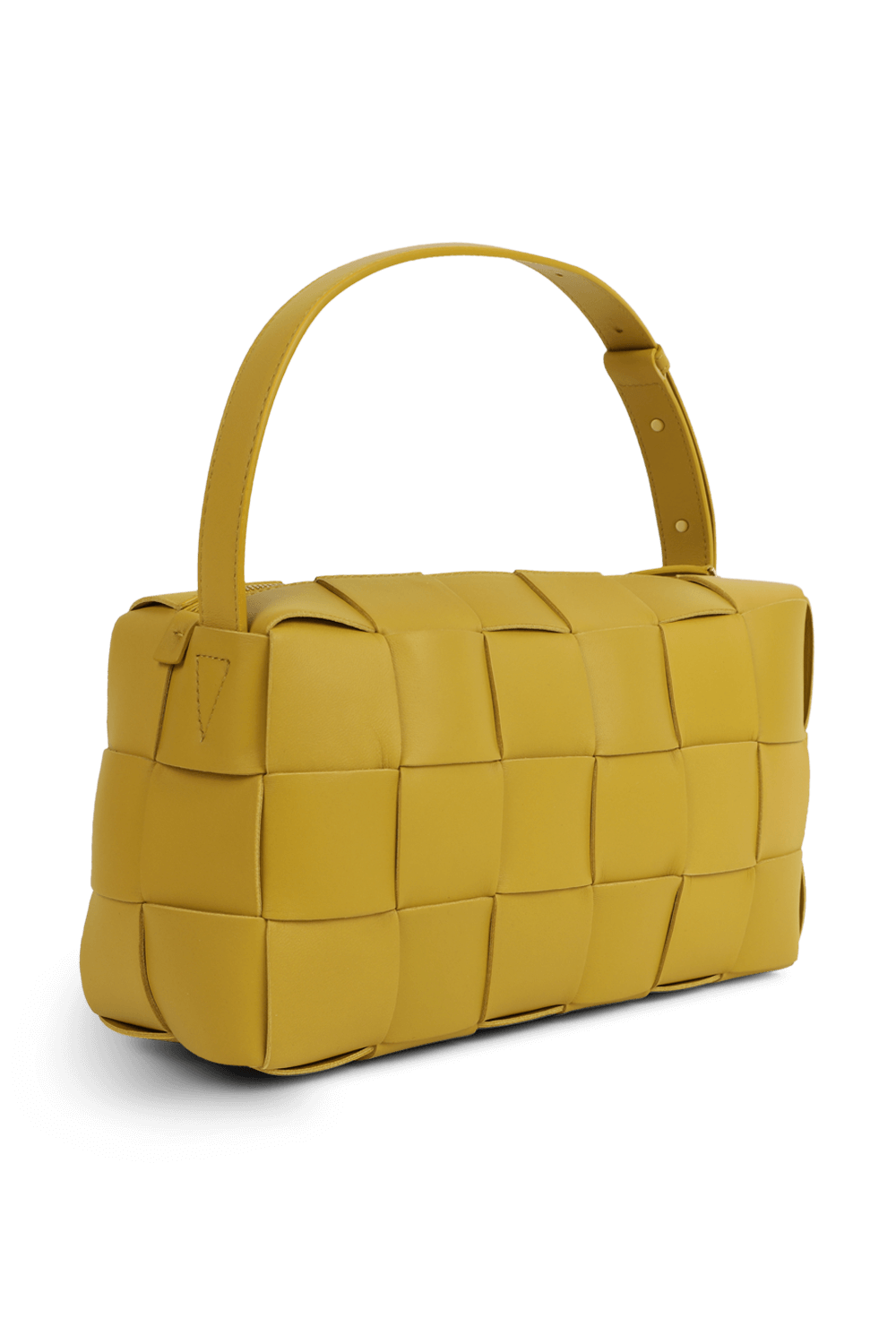 תמונה אחורית של תיק כתף שתי וערב מעור BOTTEGA VENETA