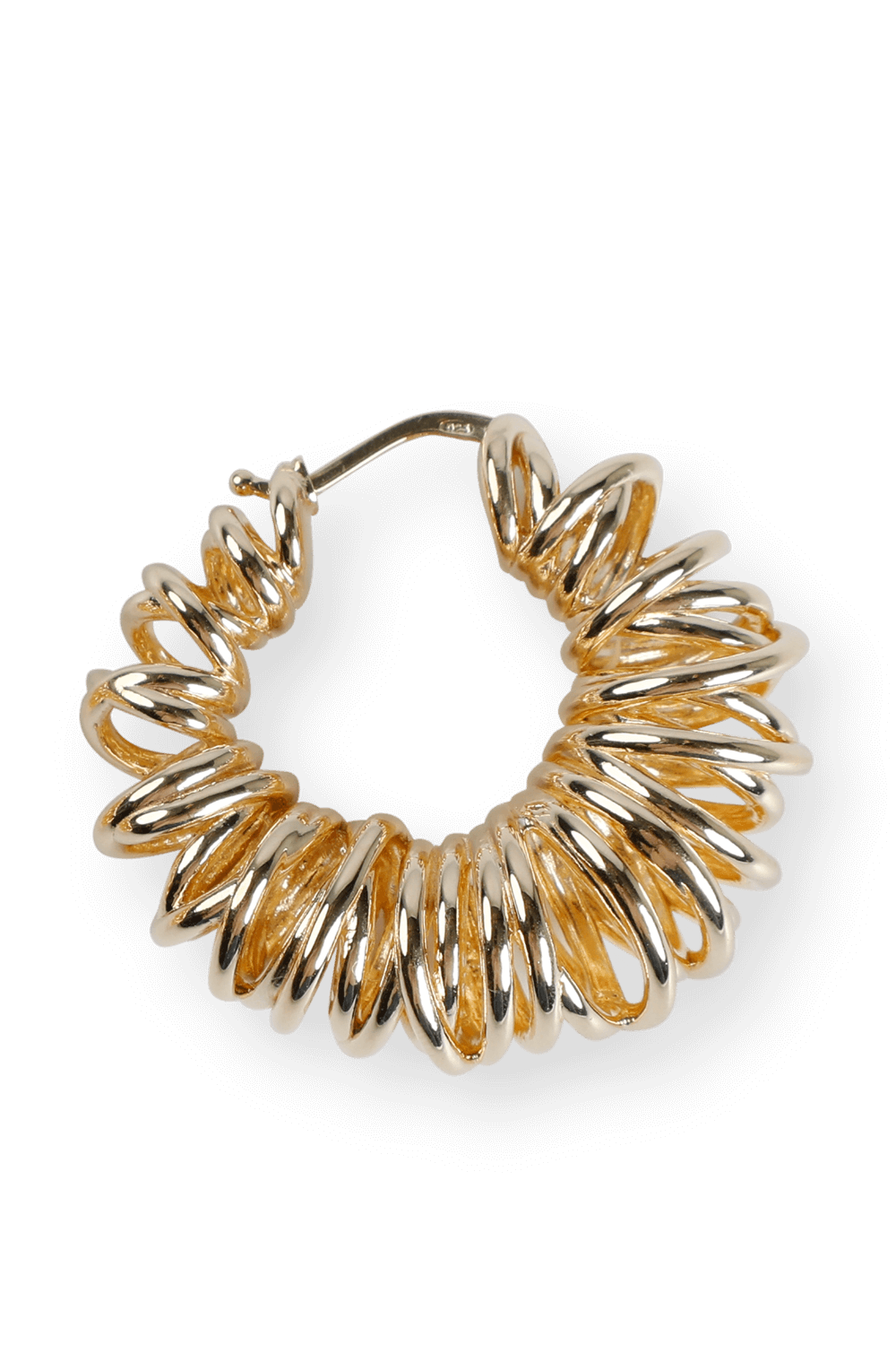 תמונה אחורית של Orecchini Earing in Plated Gold