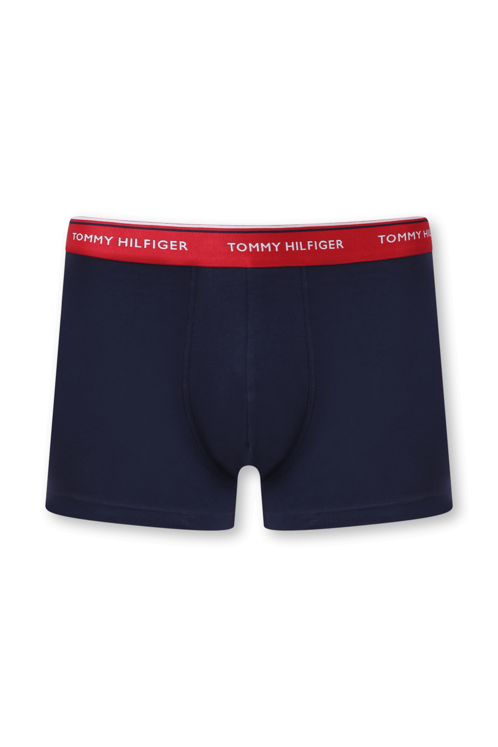 תמונת תקריב של Triple Pack Trunks in Navy Stretch Cotton TOMMY HILFIGER
