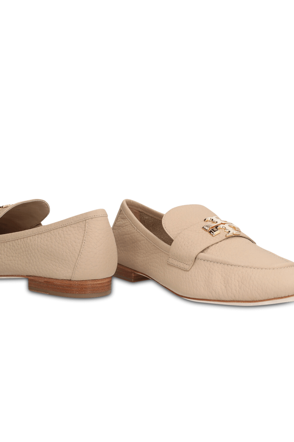 תמונת תקריב של נעלי מוקסינים TORY BURCH