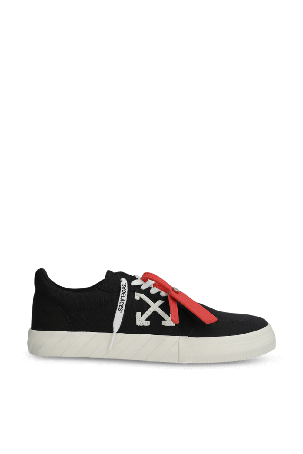 תמונה קידמית של נעלי סניקרס ברכיסה נמוכה OFF WHITE