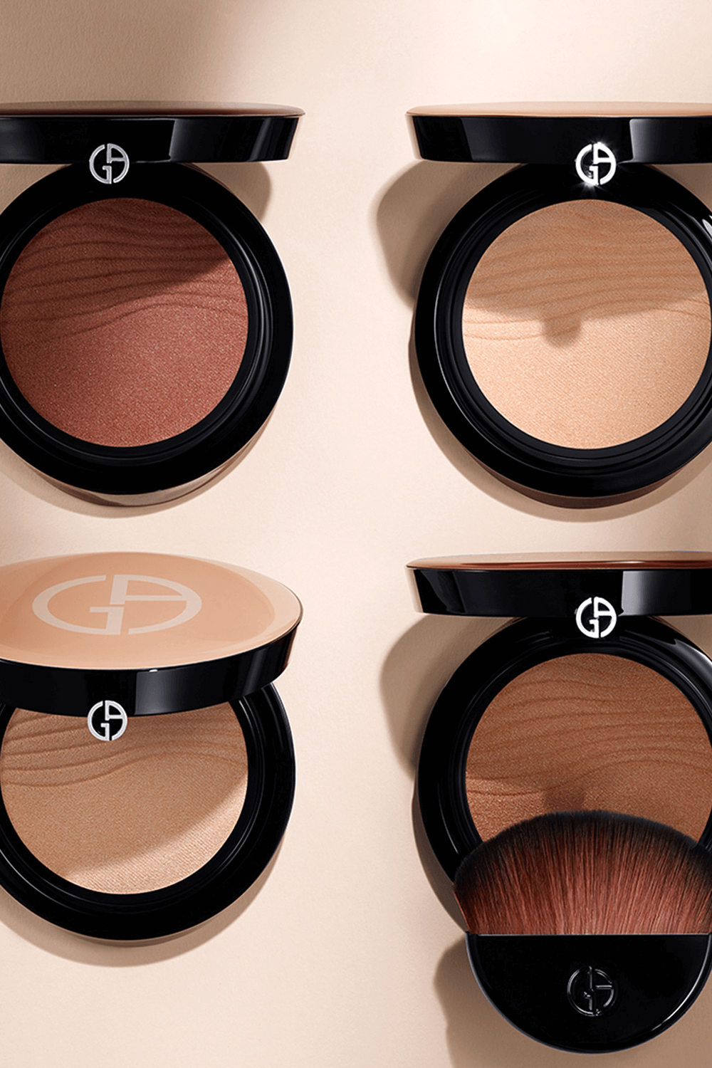 פודרה לומינוס סילק גלואו פיוז'ן למראה זוהר 3 ARMANI BEAUTY