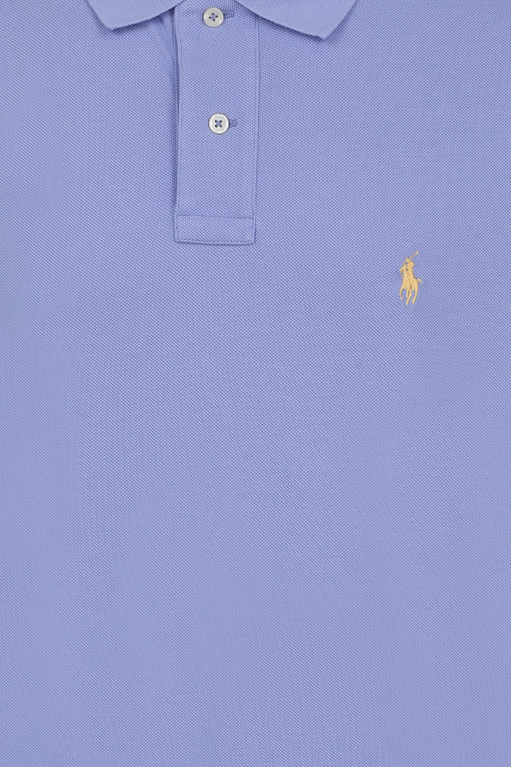 תמונה אחורית של חולצת פולו מכותנה POLO RALPH LAUREN