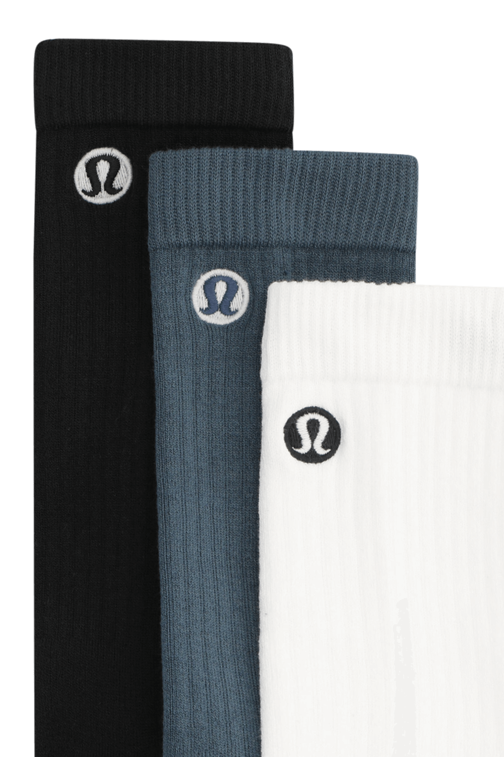 Daily Stride Ribbed Crew Sock 3P LULULEMON
