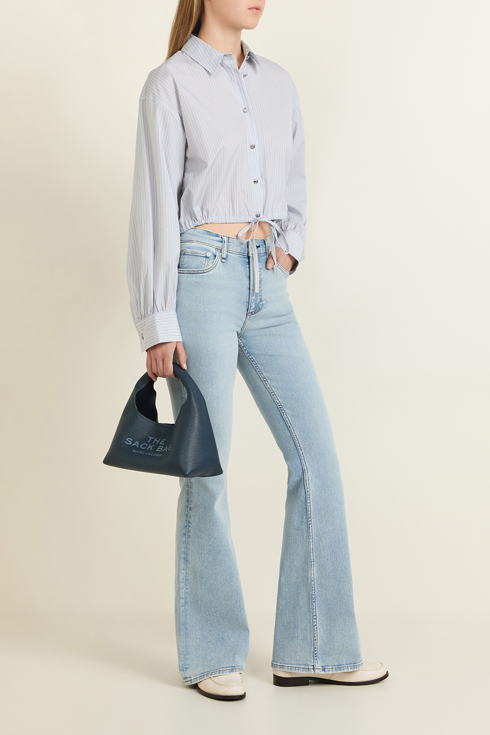 תמונת דוגמן קידמית של תיק שק מיני MARC JACOBS