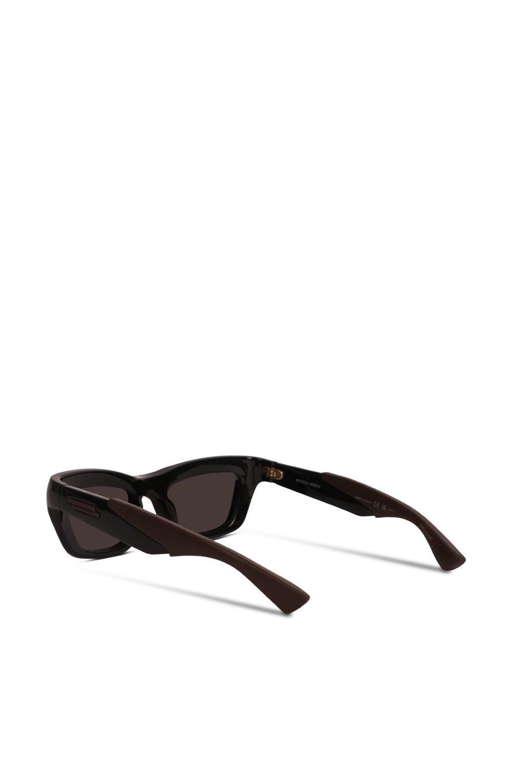 תמונה אחורית של משקפי שמש עם מסגרת מרובעת BOTTEGA VENETA