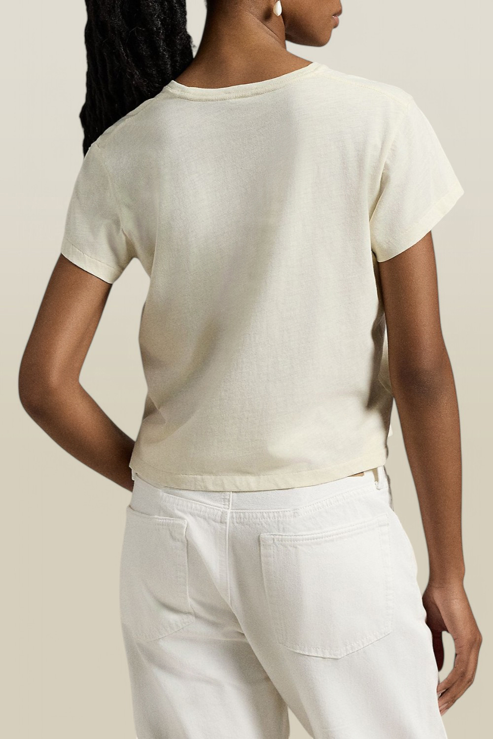 תמונת דוגמן אחורית של חולצת טי POLO RALPH LAUREN