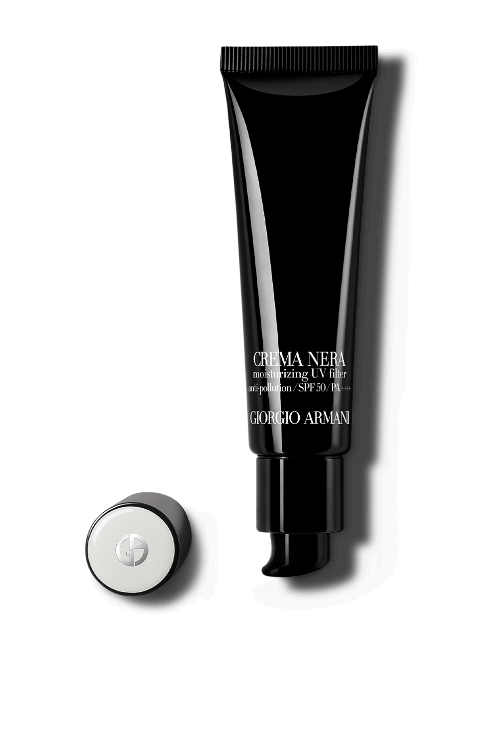 תמונה אחורית של קרם פנים קרמה נרה במרקם קליל ARMANI BEAUTY