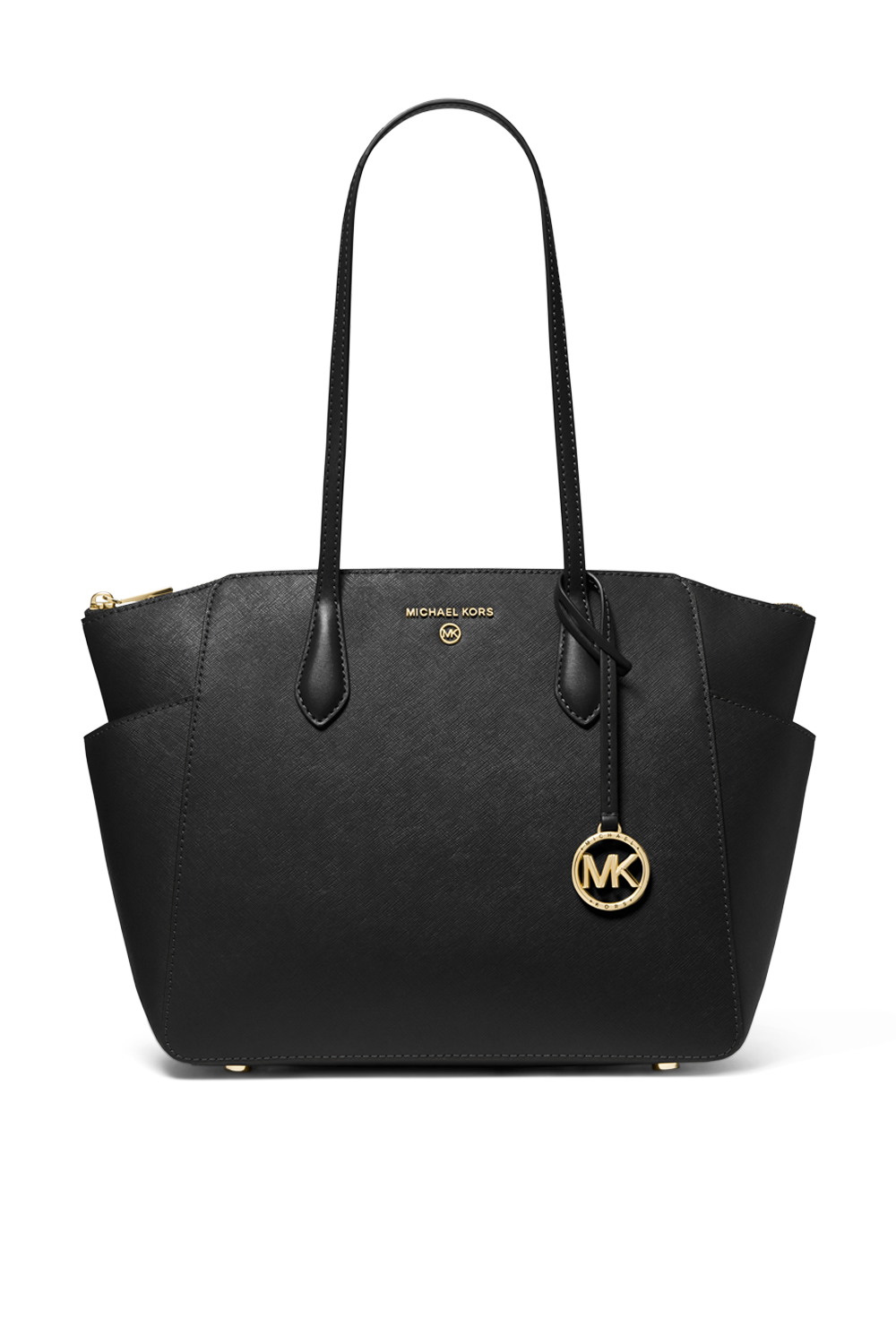תמונה קידמית של תיק כתף מרלין בגודל בינוני MICHAEL KORS