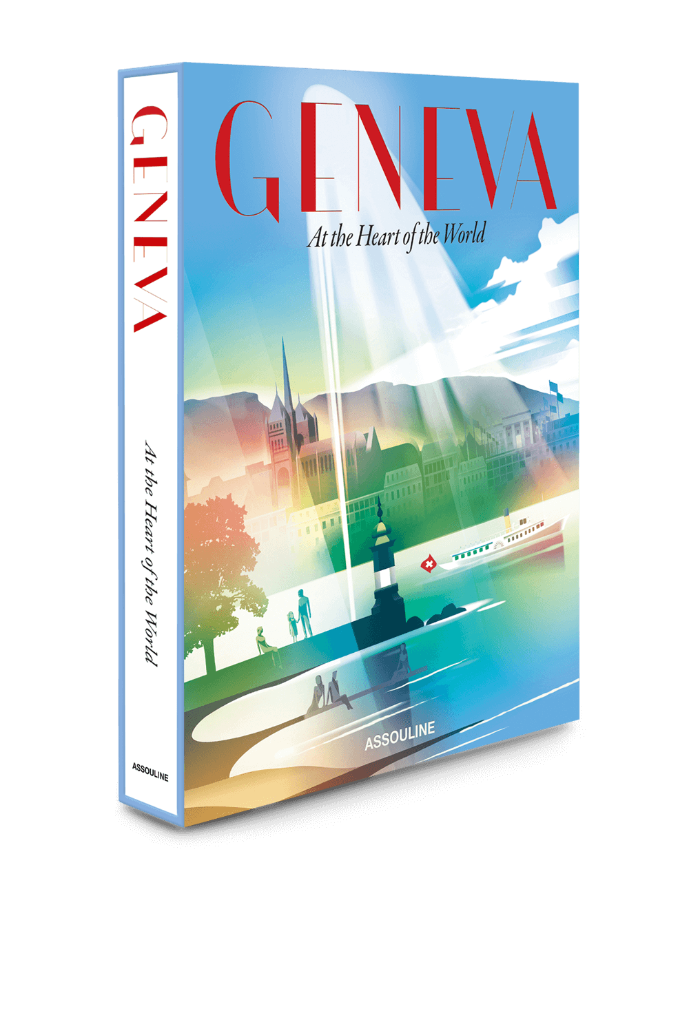 תמונה אחורית של Geneva At the Heart of the World ASSOULINE