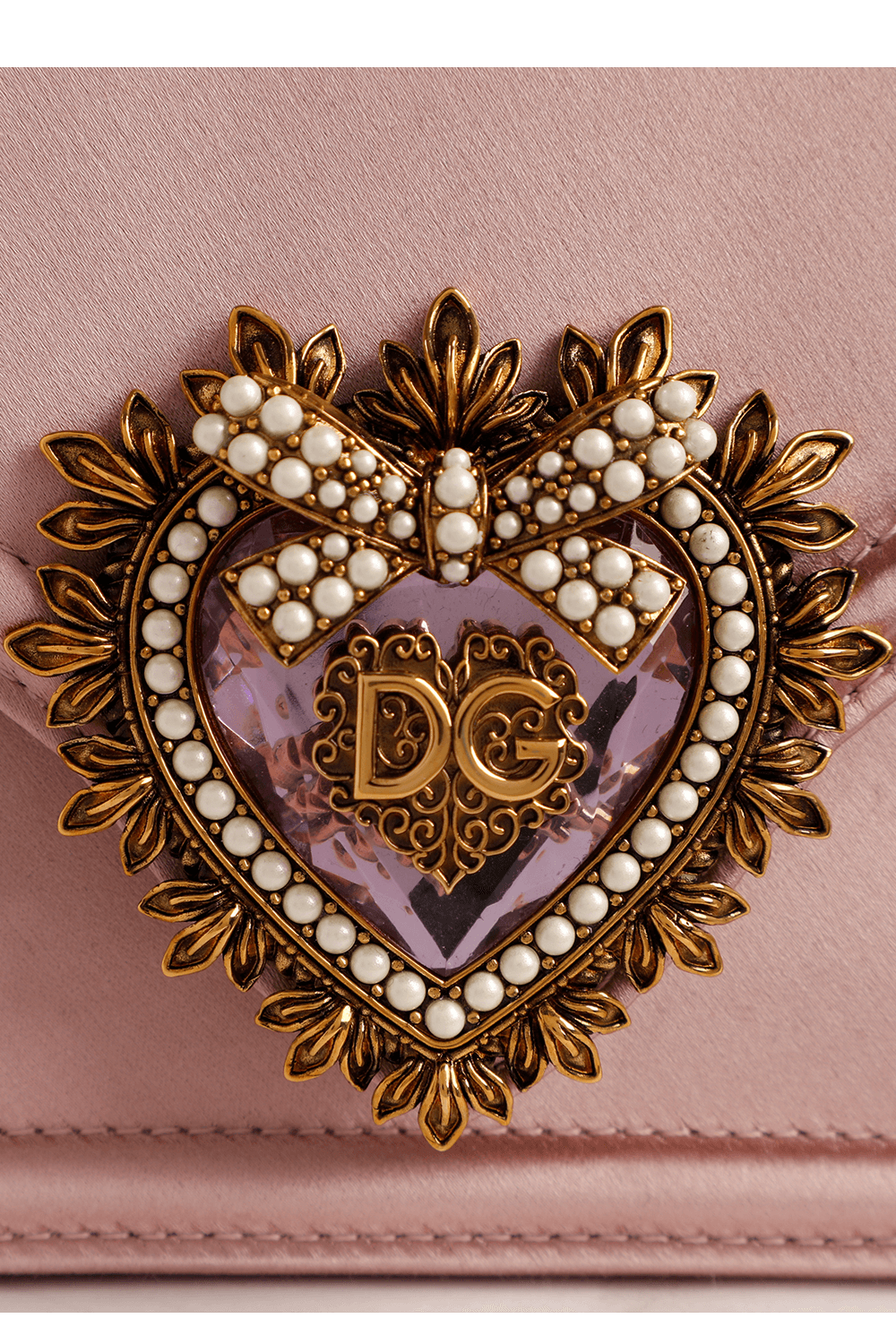 תמונת פנים של Devotion Small Bag in Rosa DOLCE & GABBANA