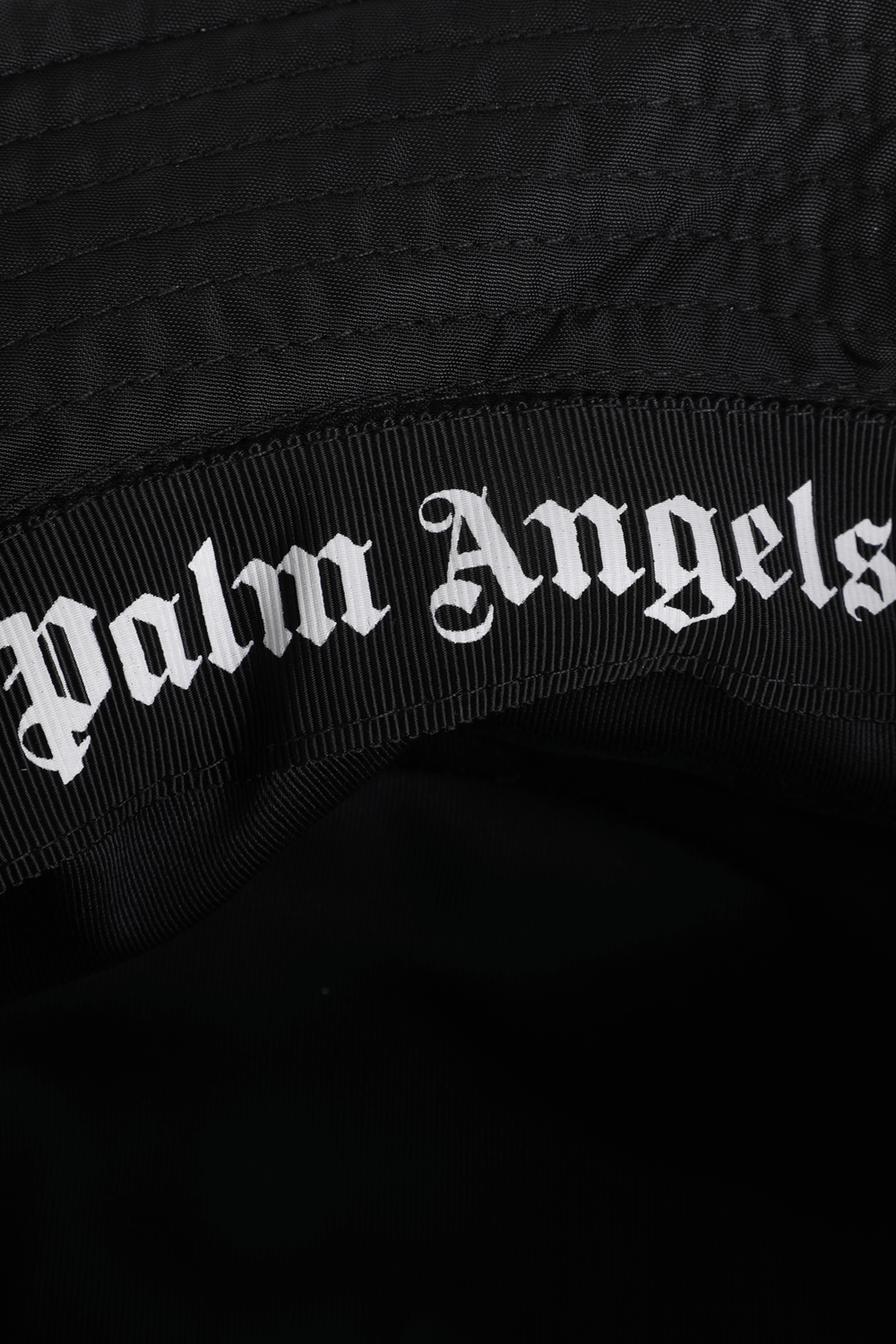 תמונת פנים של Palm Angels X Missoni Bucket Hat With Logo in Black PALM ANGELS