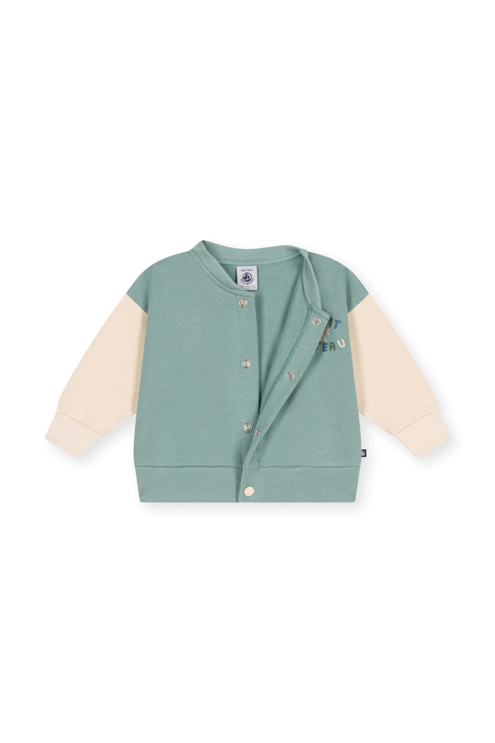 תמונת תקריב של ז'קט - גילאי 18-36 חודשים PETIT BATEAU