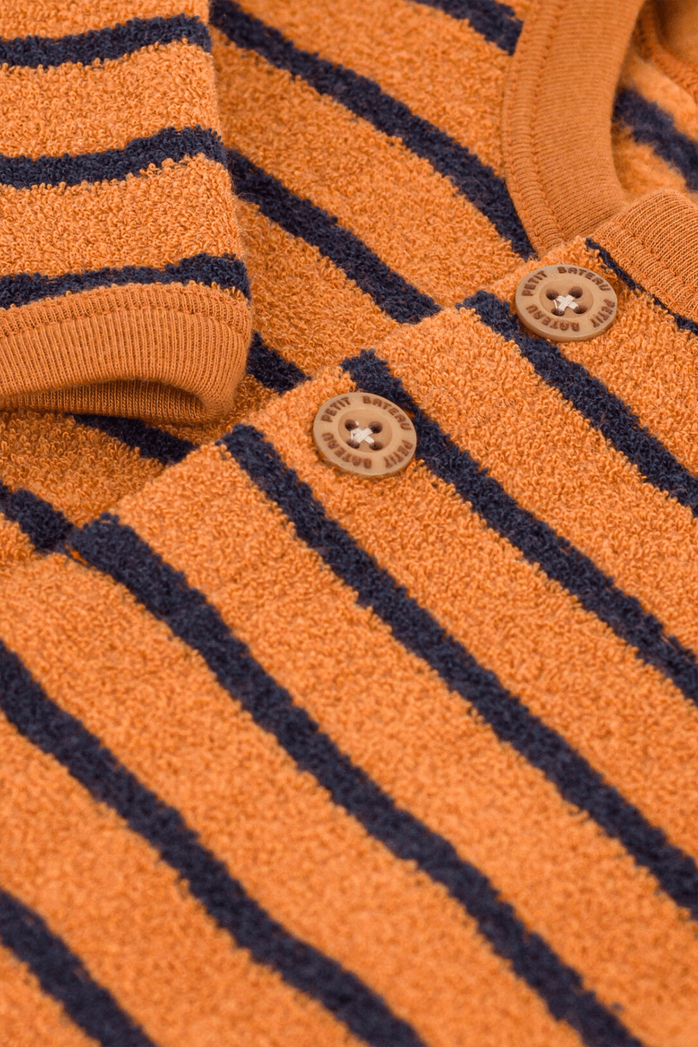 תמונת תקריב של אוברול ארוך - גילאי 12 חודשים PETIT BATEAU