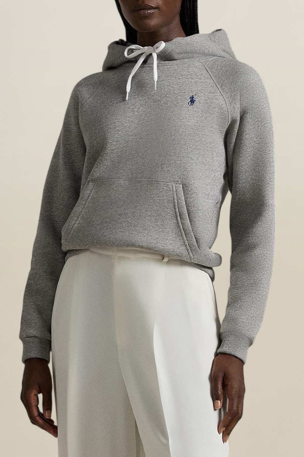 תמונת דוגמן קידמית של סווטשירט קפוצ'ון POLO RALPH LAUREN
