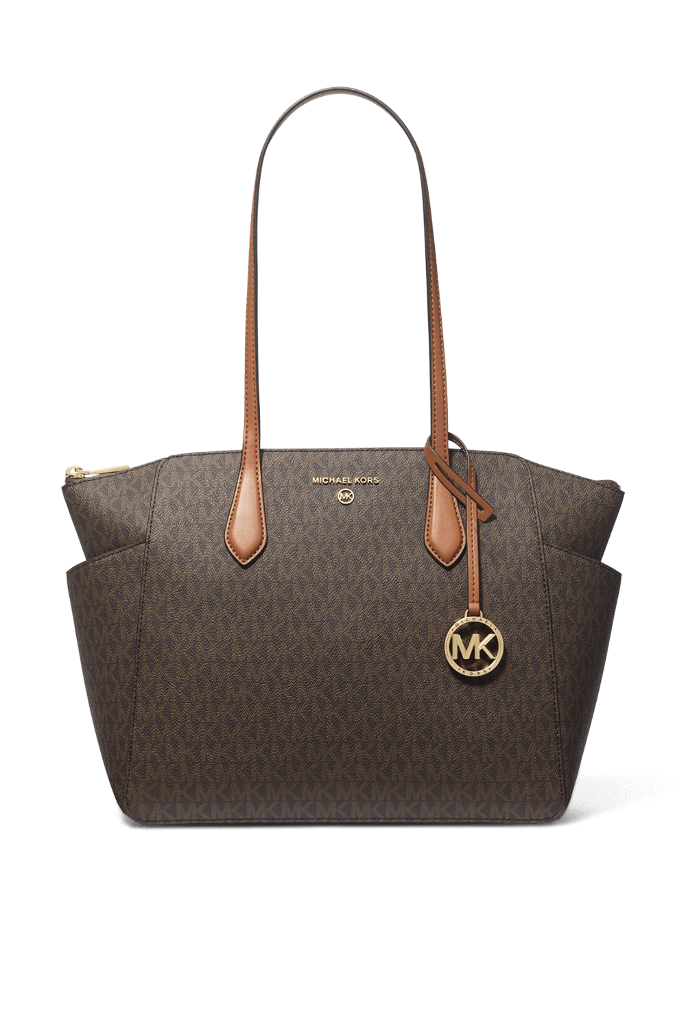 תמונה קידמית של תיק כתף מרלין מדיום MICHAEL KORS