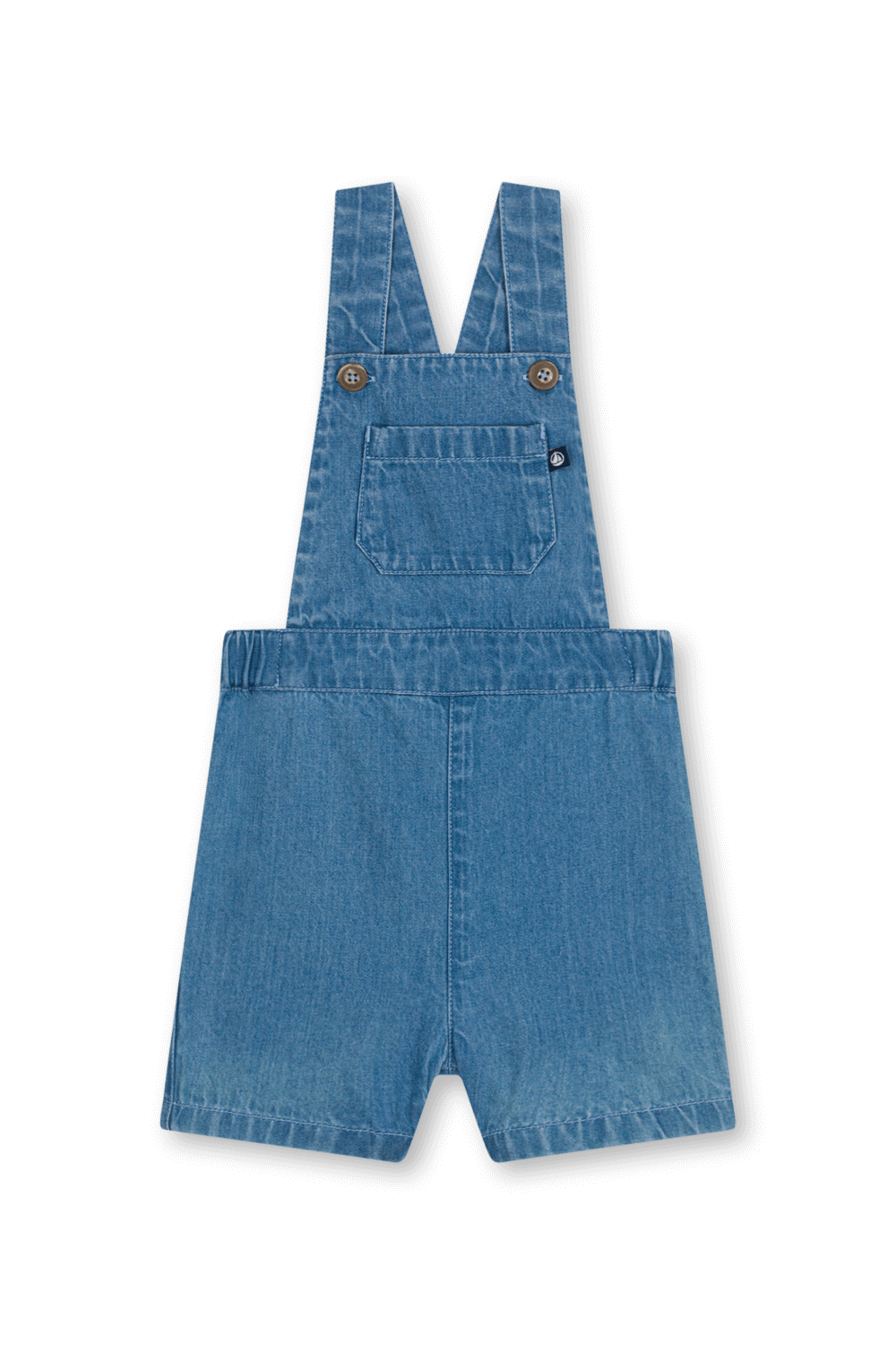 תמונה קידמית של אוברול ג'ינס - 18-36 חודשים PETIT BATEAU