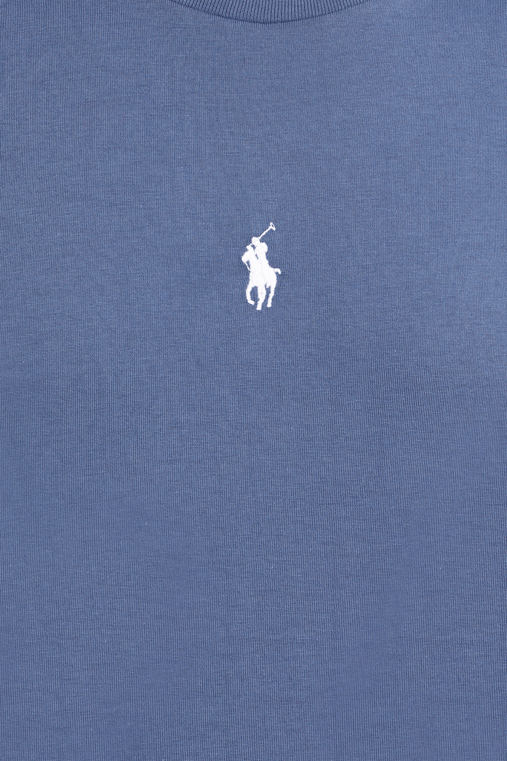 תמונה אחורית של חולצת טי מכותנה עם רקמה POLO RALPH LAUREN