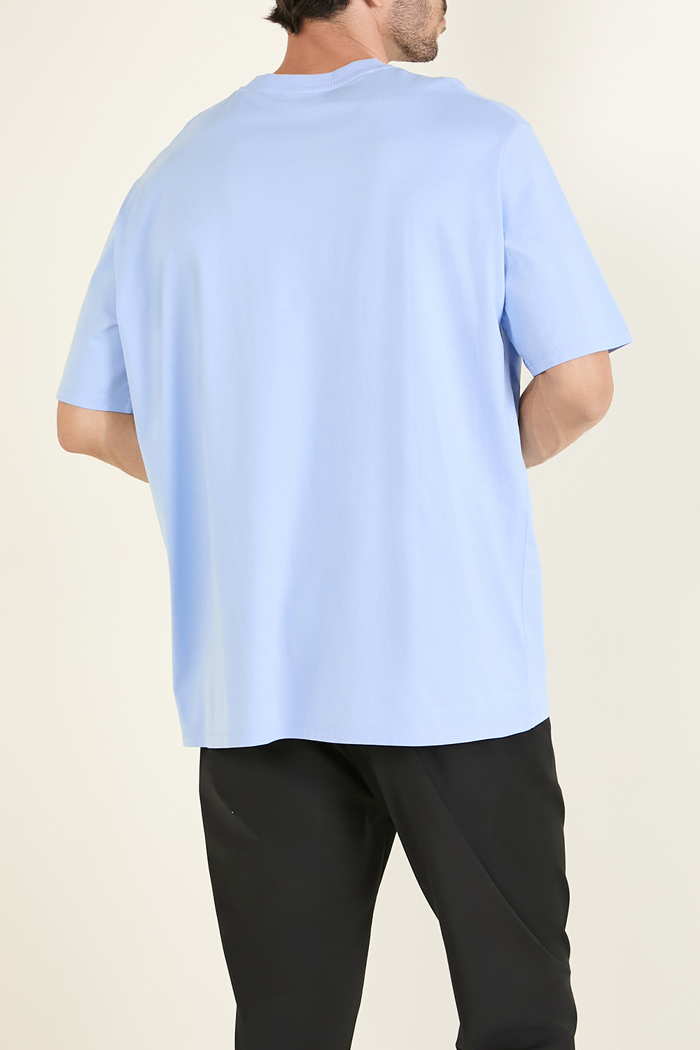 תמונת דוגמן אחורית של חולצת טי LANVIN