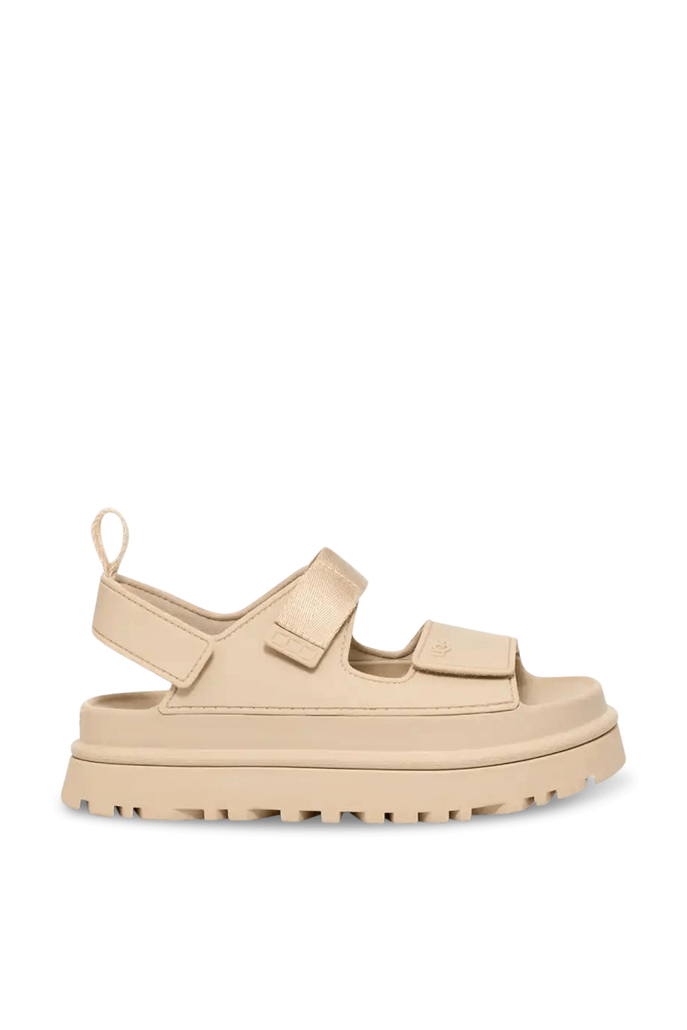 תמונה קידמית של סנדלי גולדן גלואו UGG
