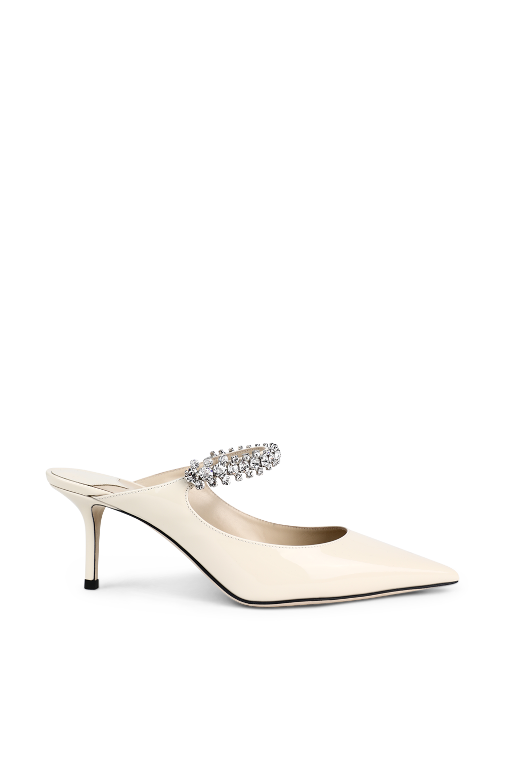תמונה קידמית של נעלי עקב מיולס JIMMY CHOO