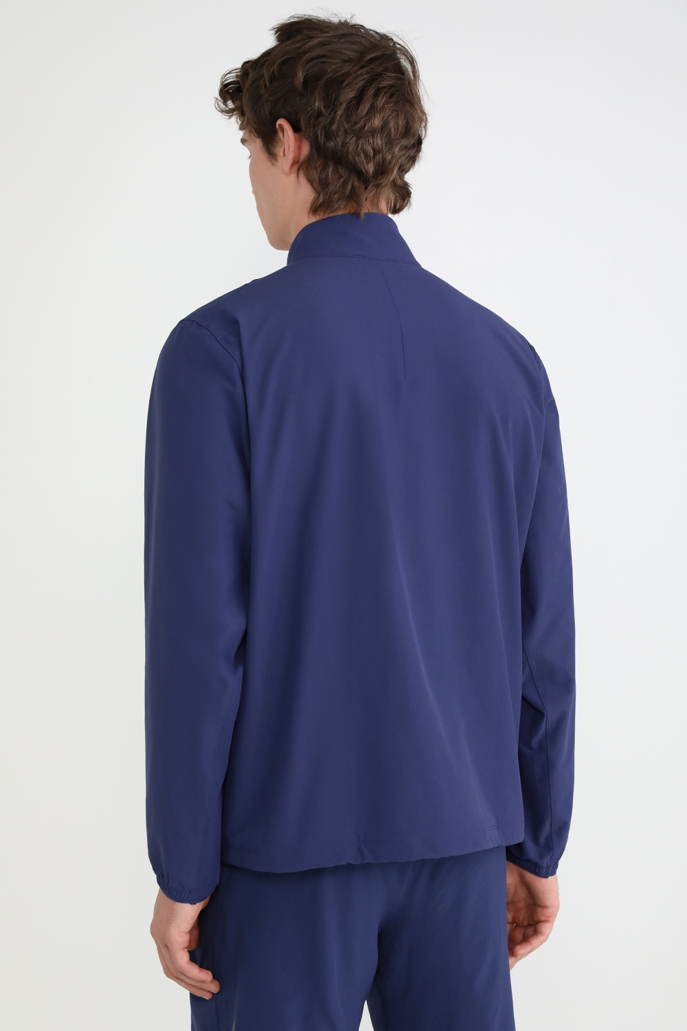 תמונת דוגמן אחורית של Golf Half Zip Windbreaker