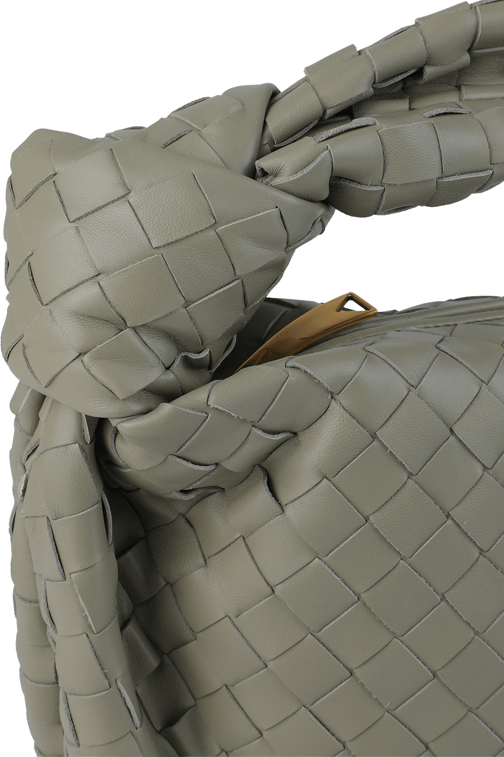 תמונת תקריב של תיק ג'ודי מיני מעור קלוע BOTTEGA VENETA