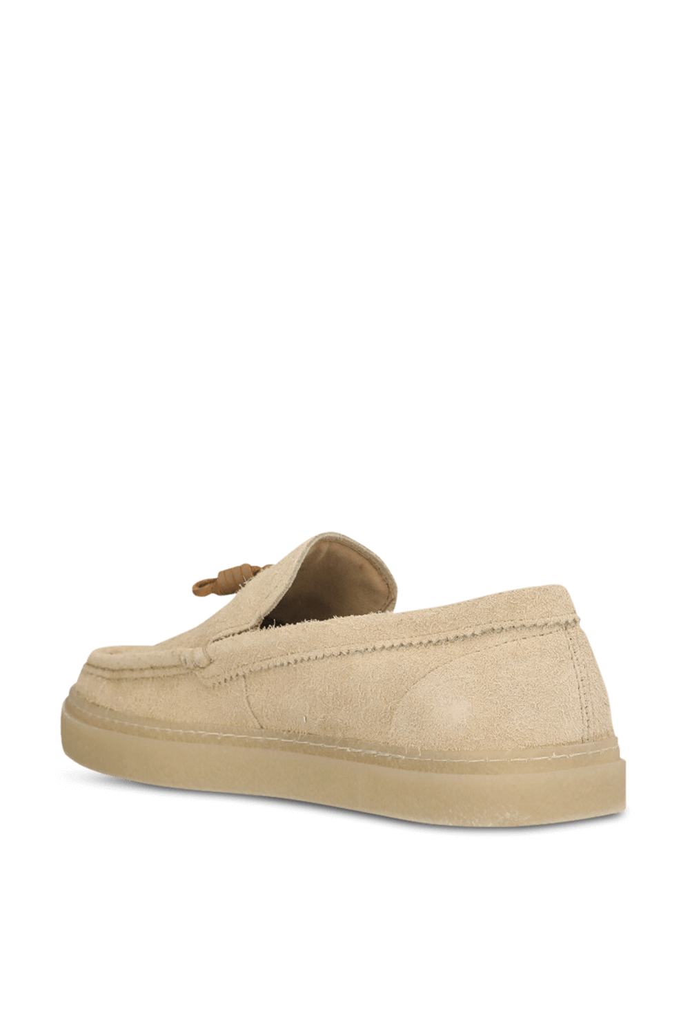 תמונה אחורית של נעלי מוקסינים FRED PERRY