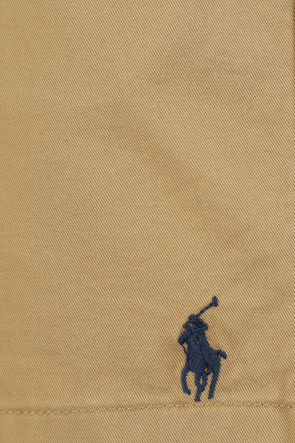 תמונה אחורית של Straight Classic Bermuda Pants in Brown