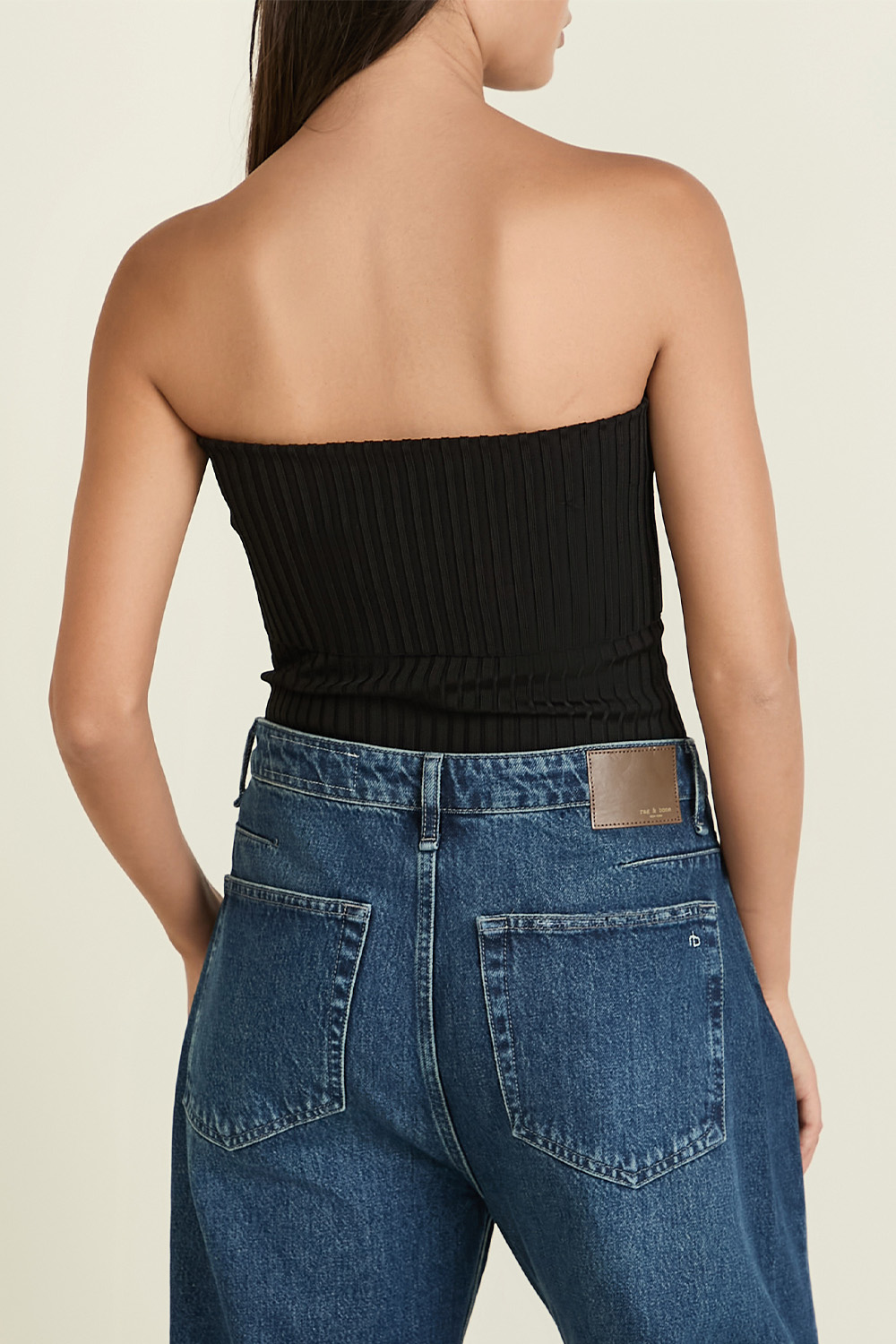 תמונת דוגמן אחורית של טופ ריב RAG & BONE