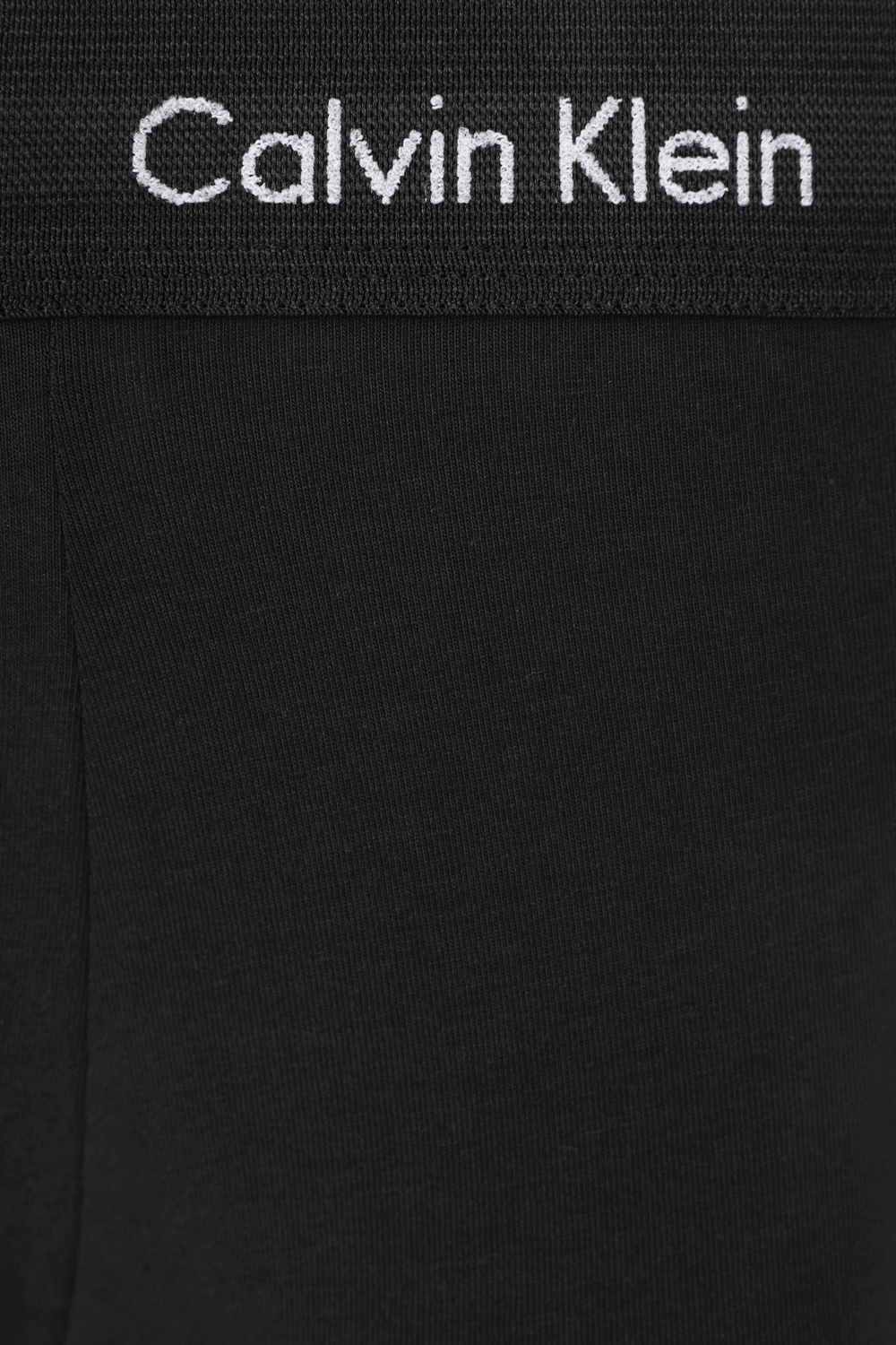 תמונה אחורית של 3 Pack Low Rise Trunks in Black CALVIN KLEIN