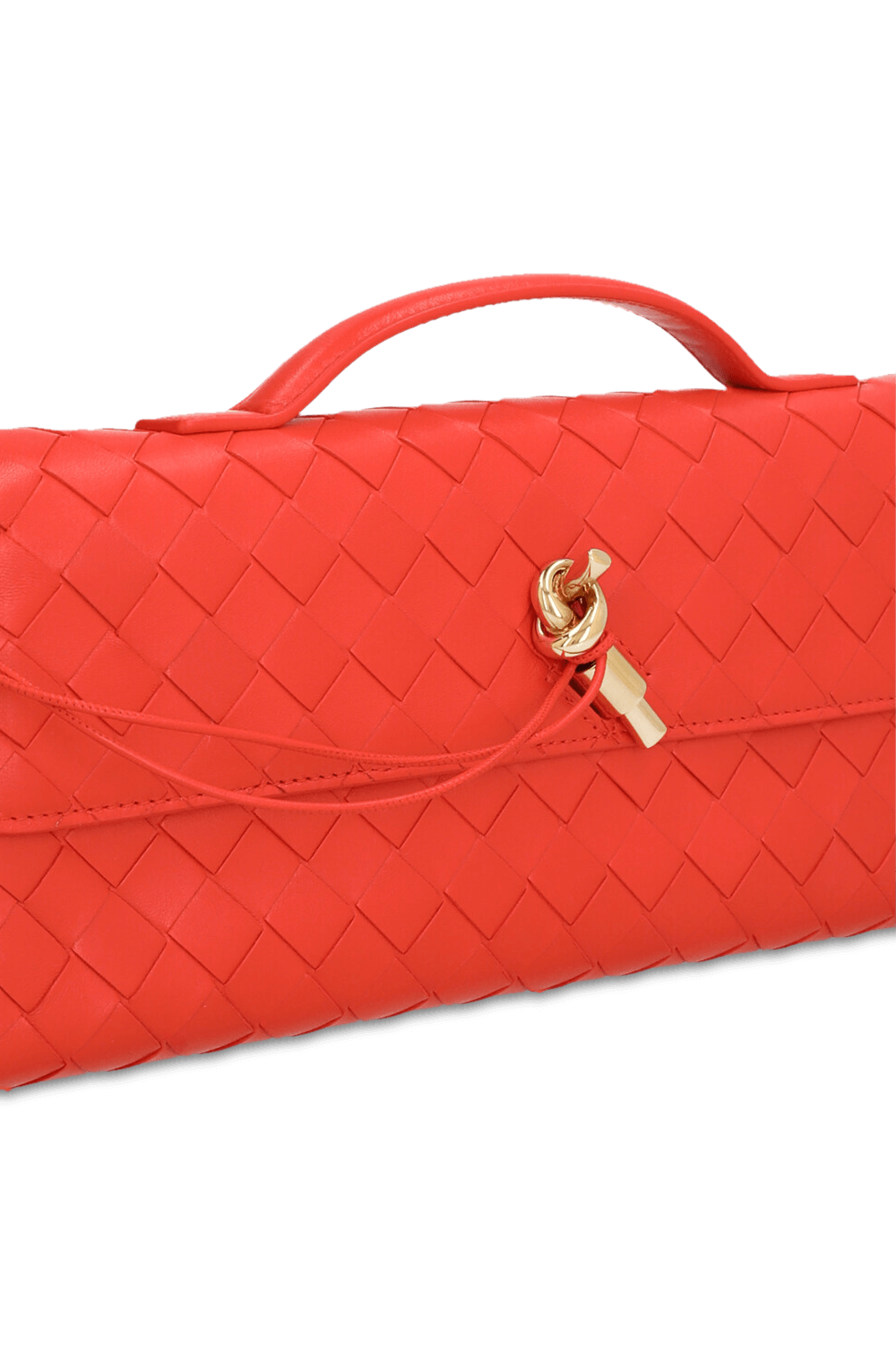 תמונת תקריב של תיק קלאץ' BOTTEGA VENETA
