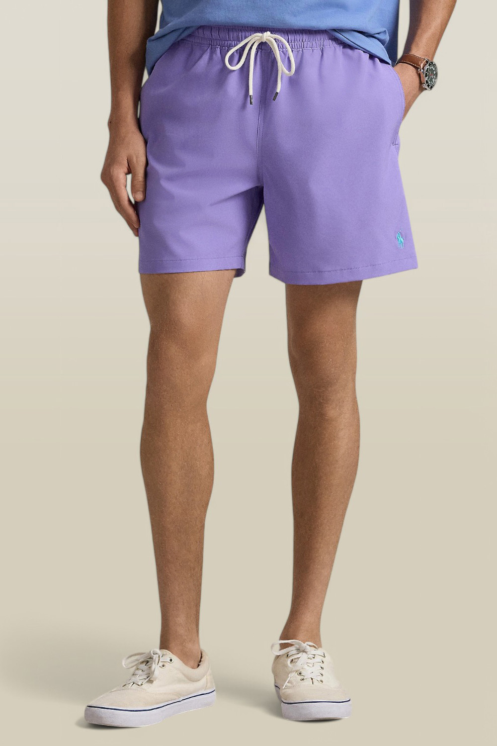 תמונת דוגמן קידמית של מכנסי בגדי ים POLO RALPH LAUREN