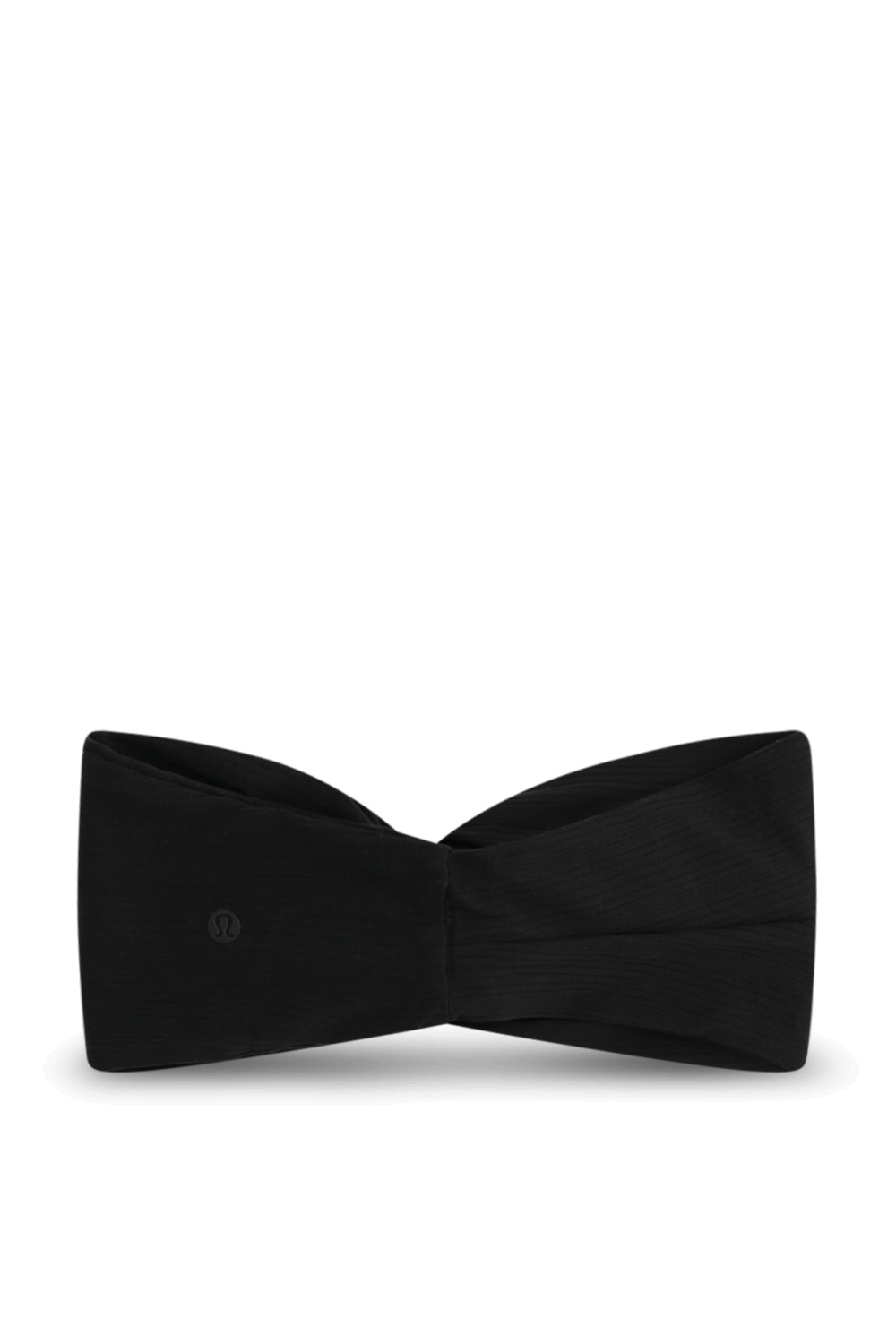 תמונה אחורית של Ribbed Nulu Twist Front Headband LULULEMON