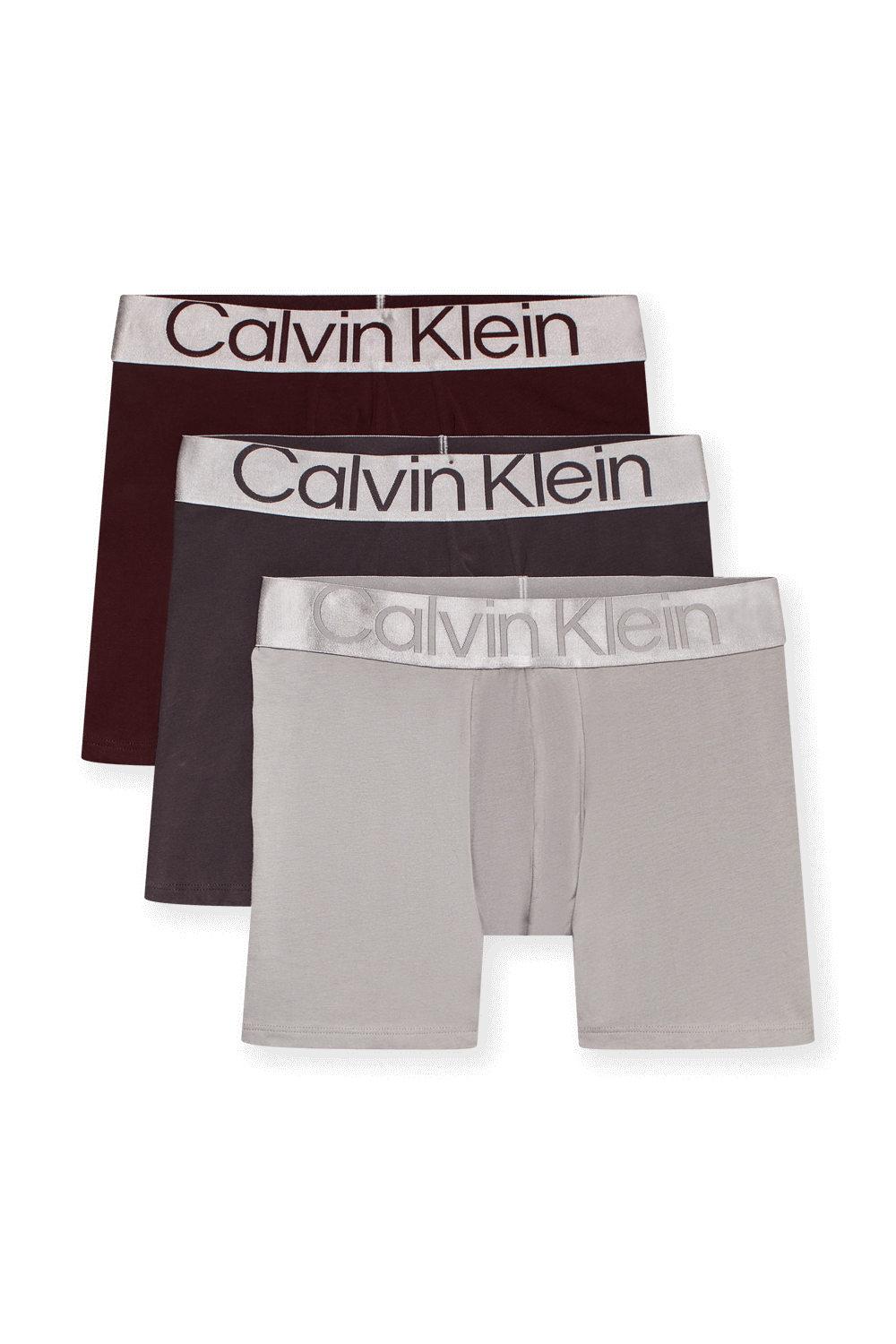 תמונה אחורית של שלישיית תחתוני בוקסר CALVIN KLEIN