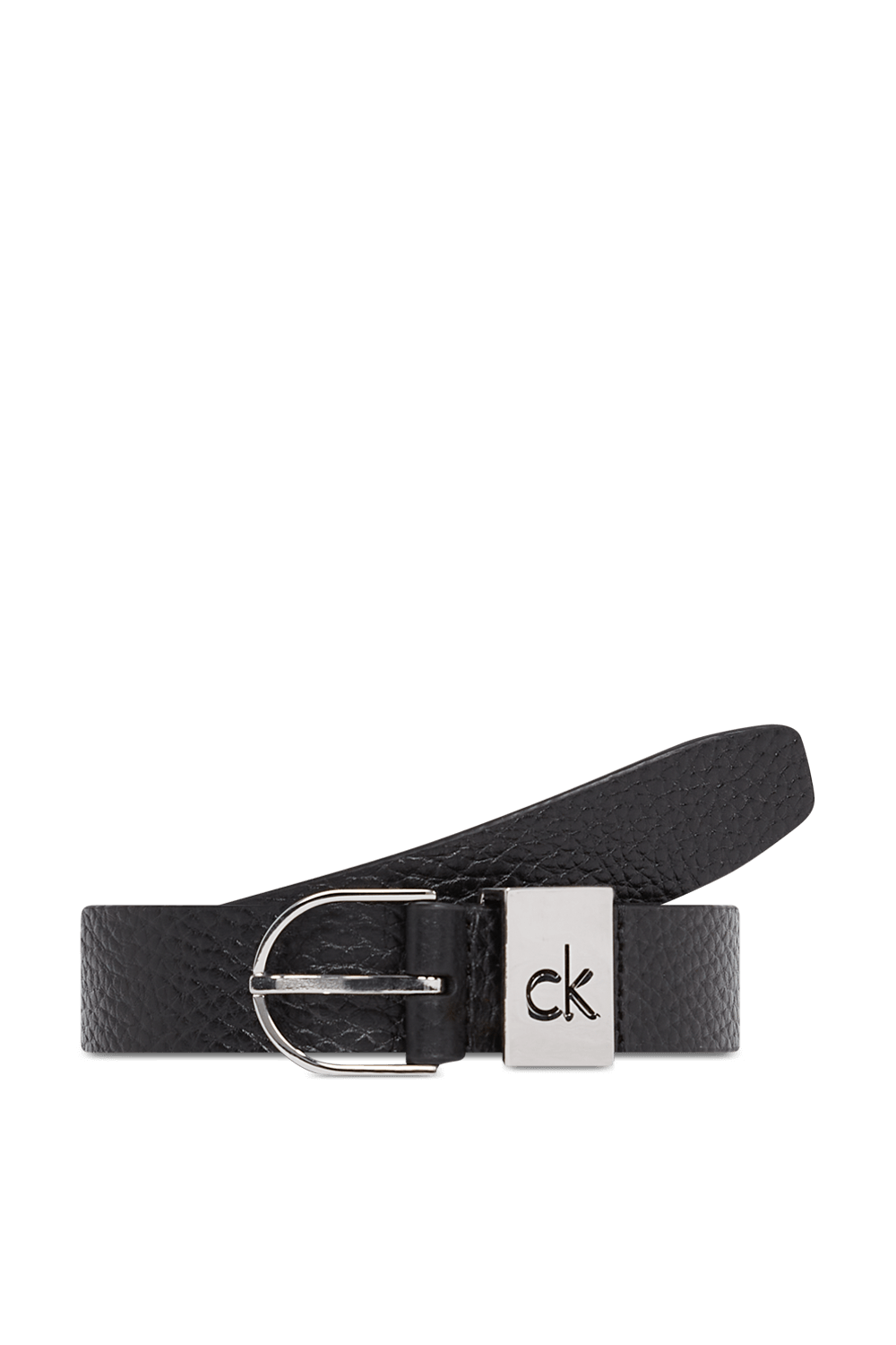 תמונה קידמית של חגורת עור CALVIN KLEIN